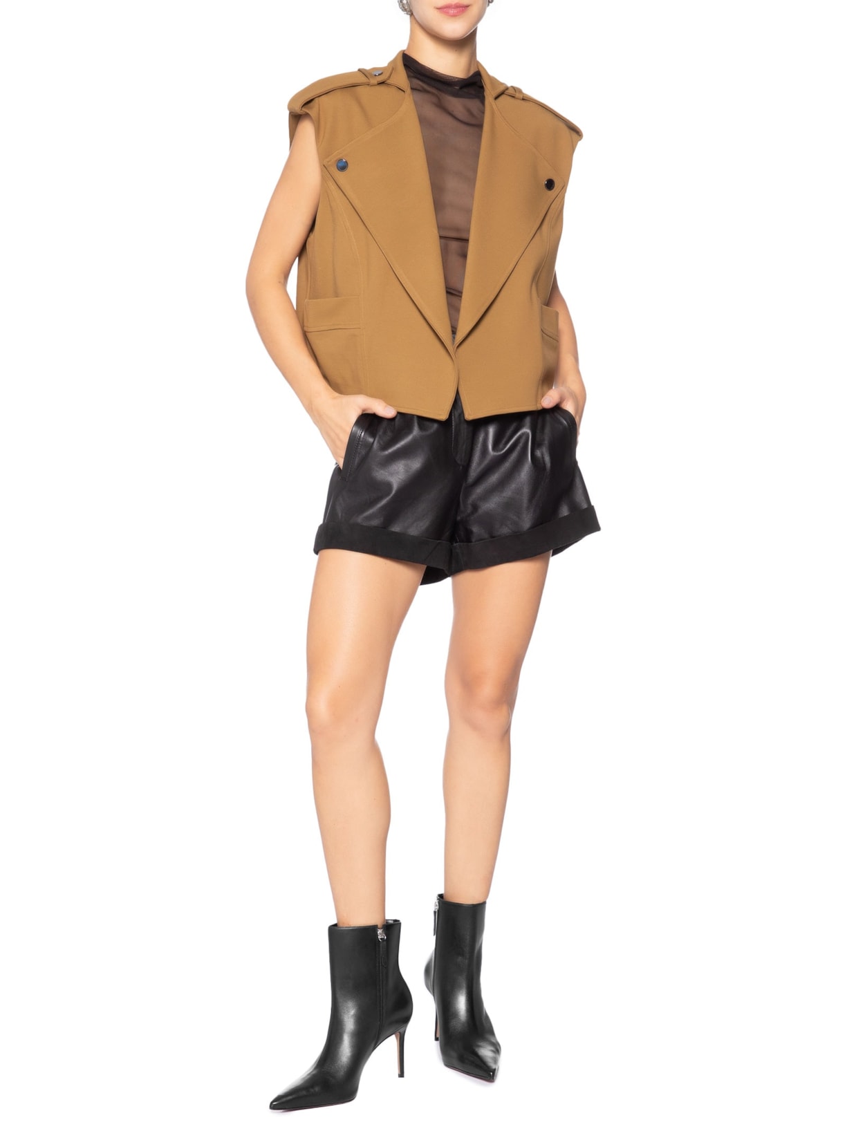 Bota Feminina Mikki Casual Preto Schutz