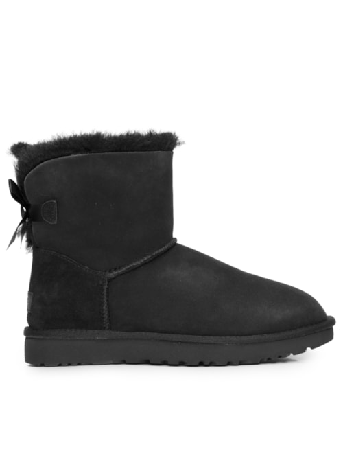 Bota Feminina Mini Bailey Bow - Preto