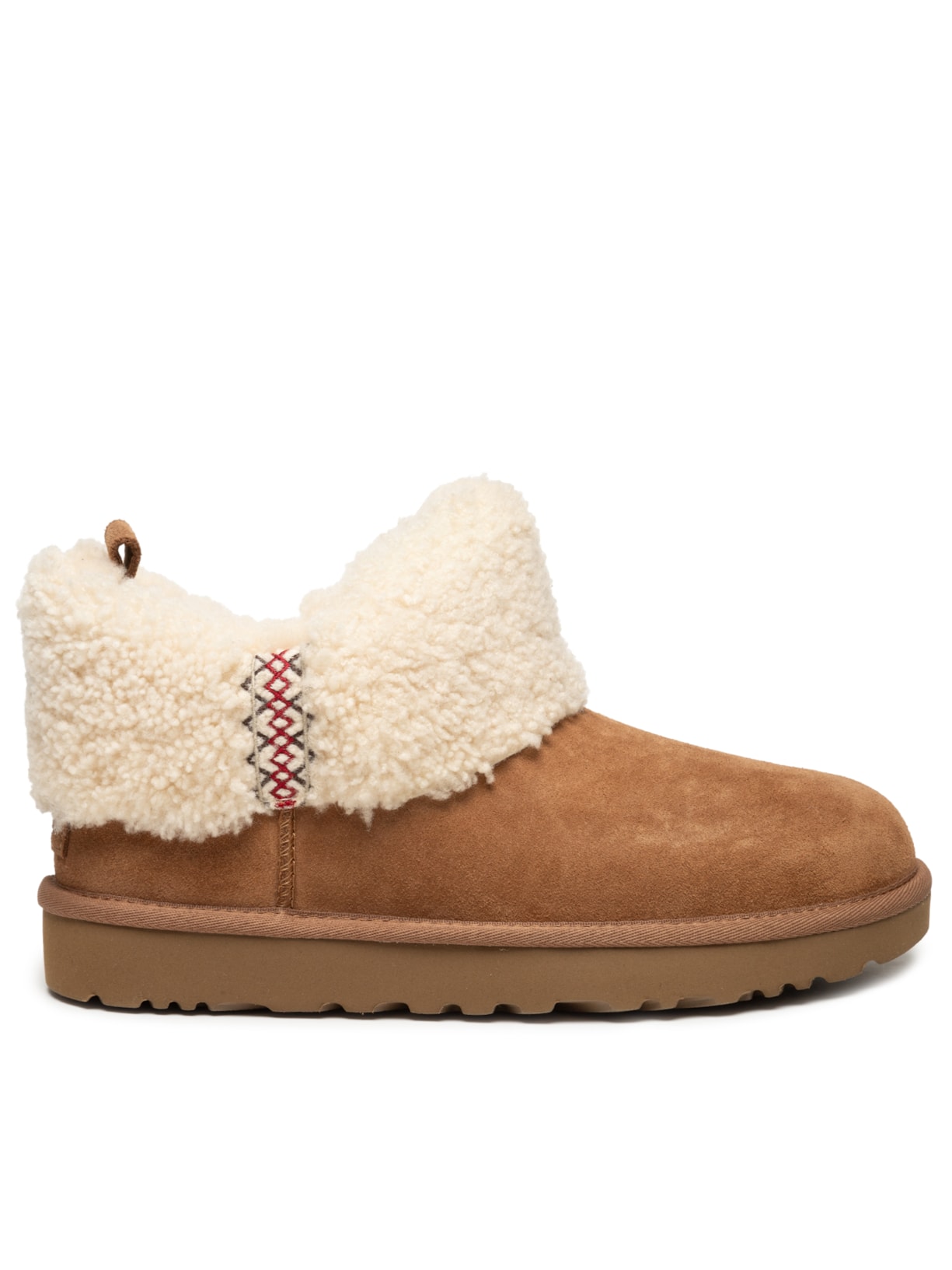 Bota Feminina Mini Braid - Bege