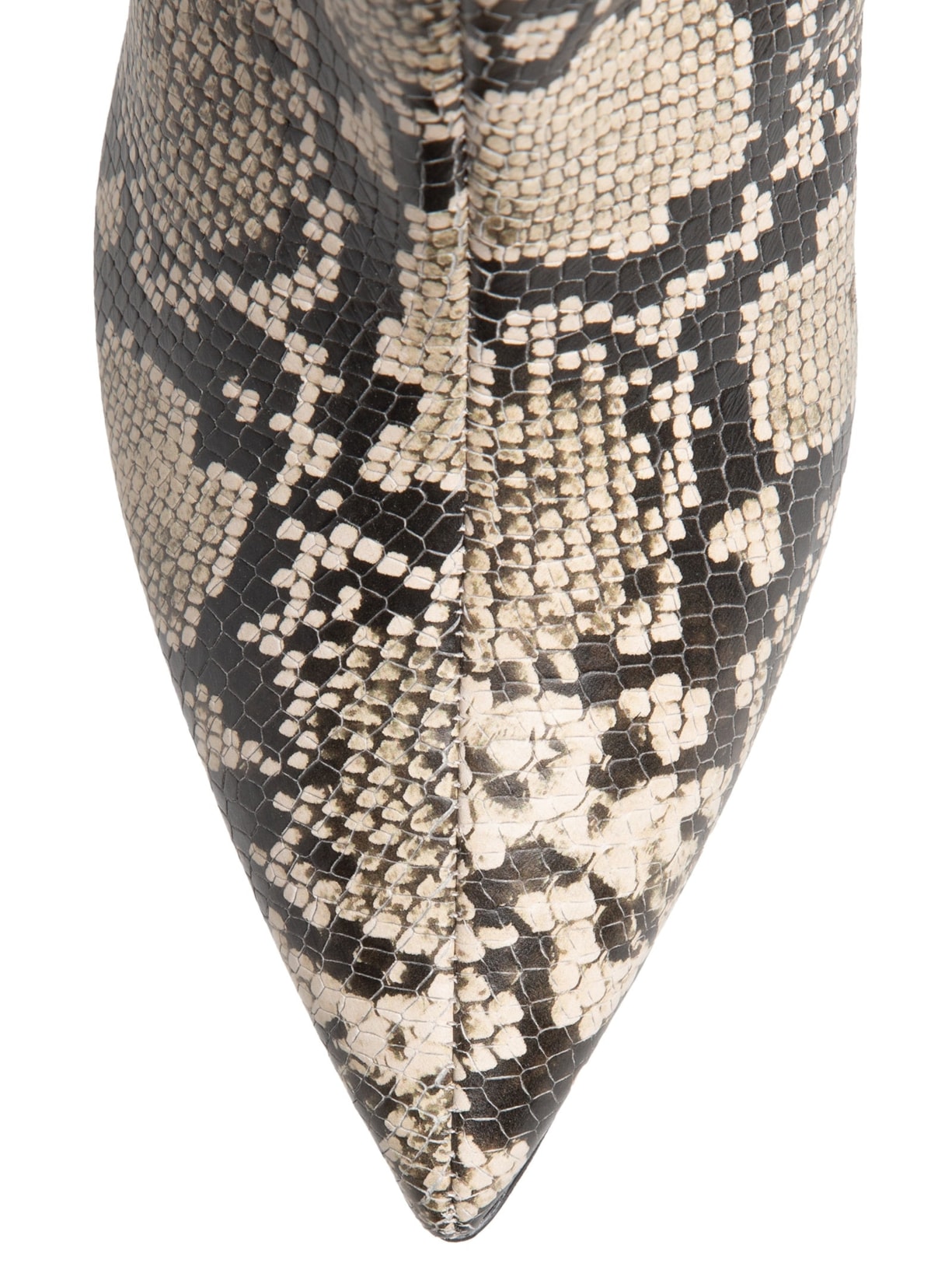 Bota Feminina Salto Baixo Em Couro Animal Print '2Essential