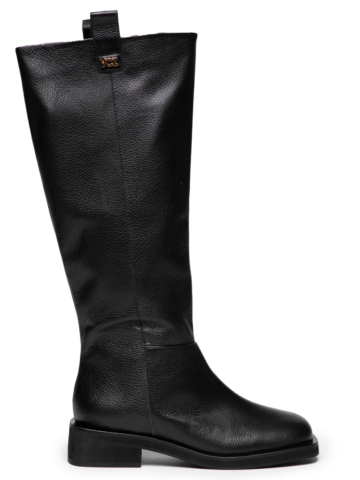 Bota Feminina Salto Baixo Floather - Preto