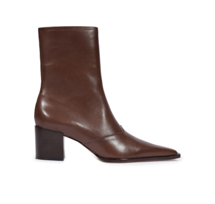 Bota Feminina Salto Médio Atanado Prime - Marrom