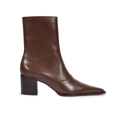 Bota Feminina Salto Médio Atanado Prime - Marrom