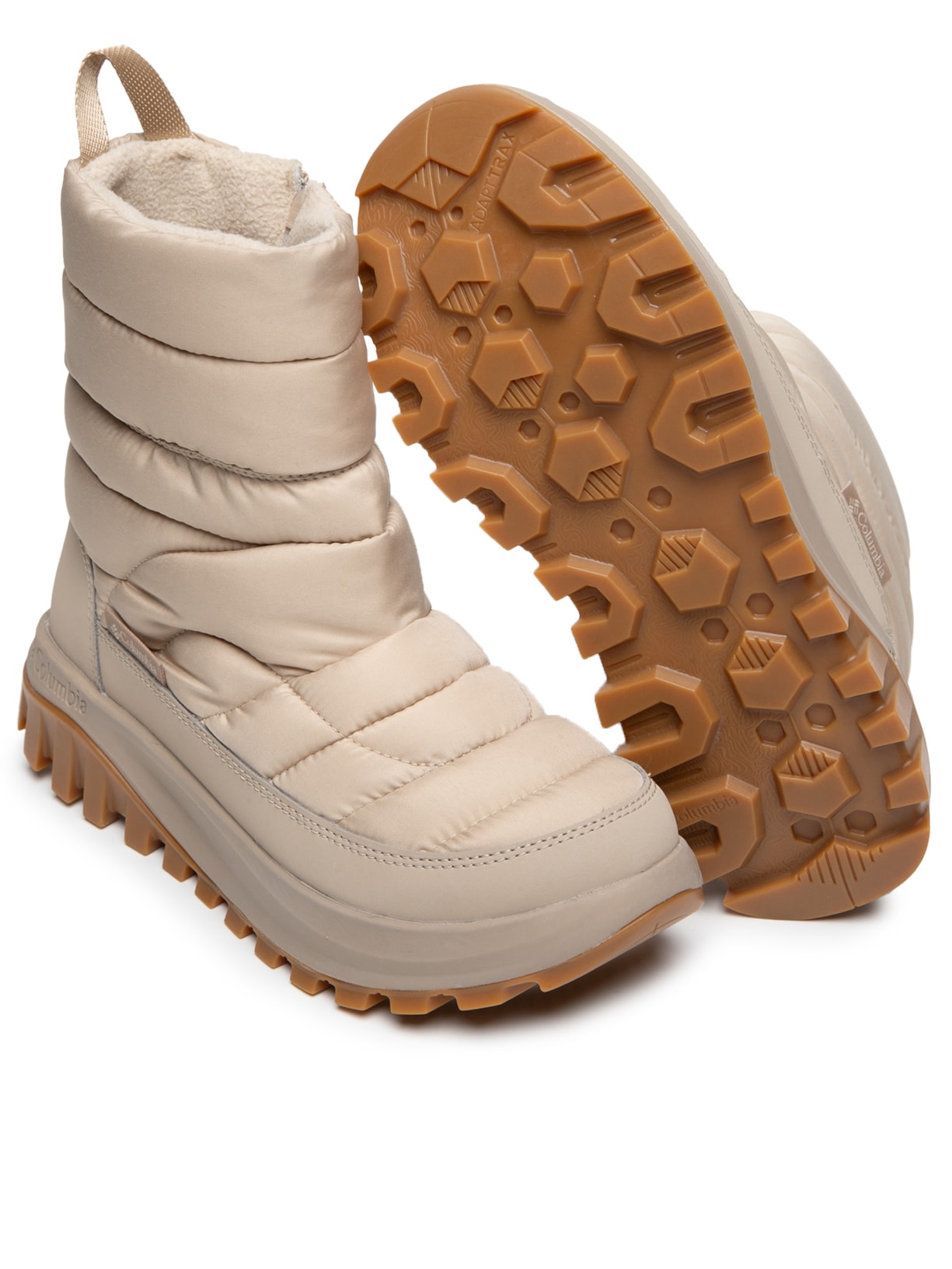 Bota Feminina Snowtrot Mid Bege Columbia