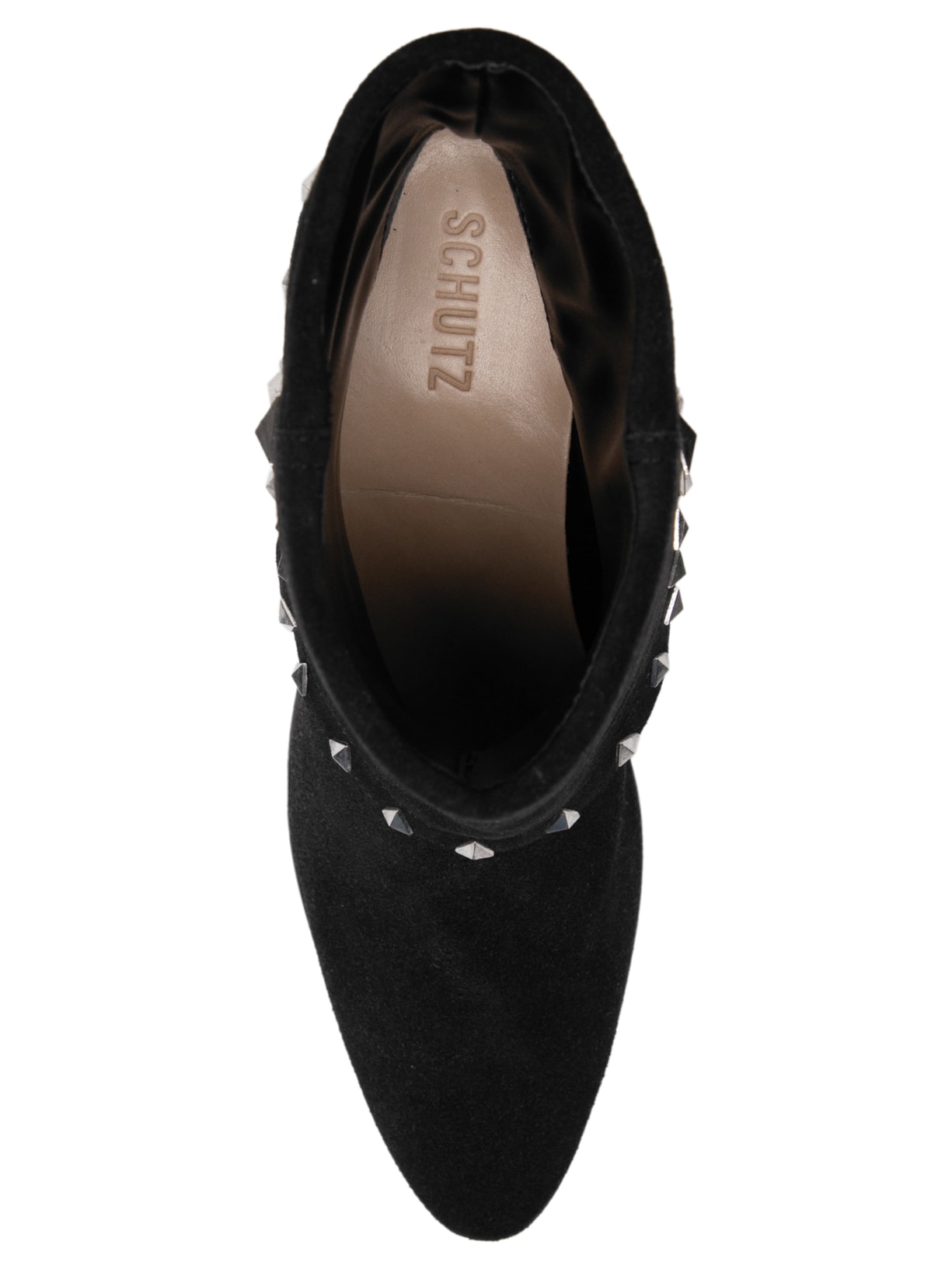 Bota Feminina Suede Preto Schutz