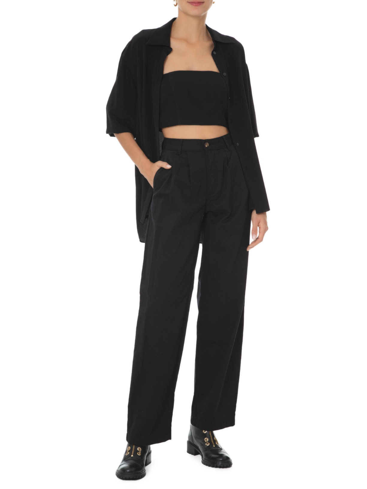 Bota Feminina Vegetal Soft Preto Schutz