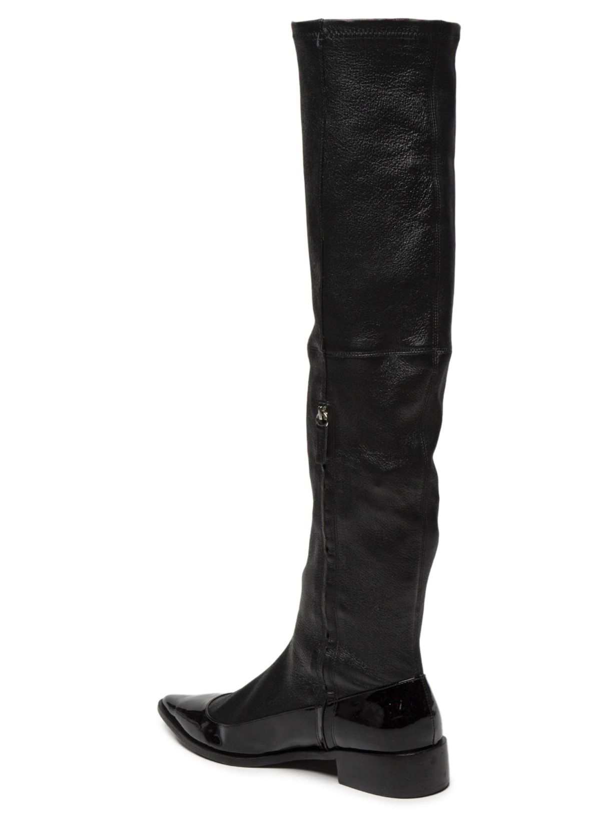 Bota Feminina Verniz Maya Preto Nk