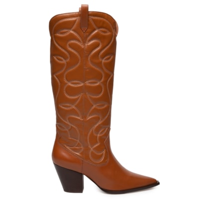 Bota Feminina Western - Marrom