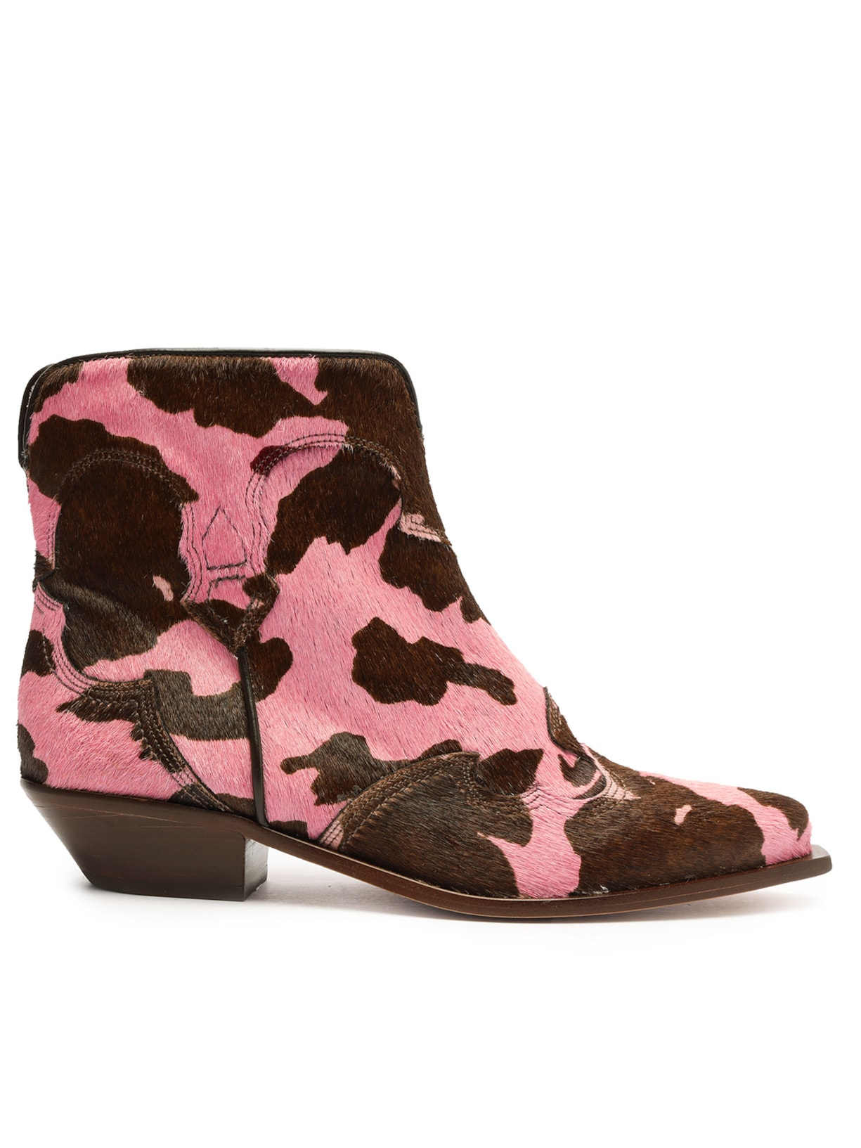 Bota Feminina Western Pelo - Animal Print