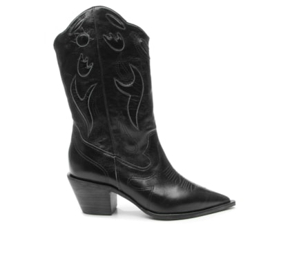 Bota Feminina Western Toniro - Preto