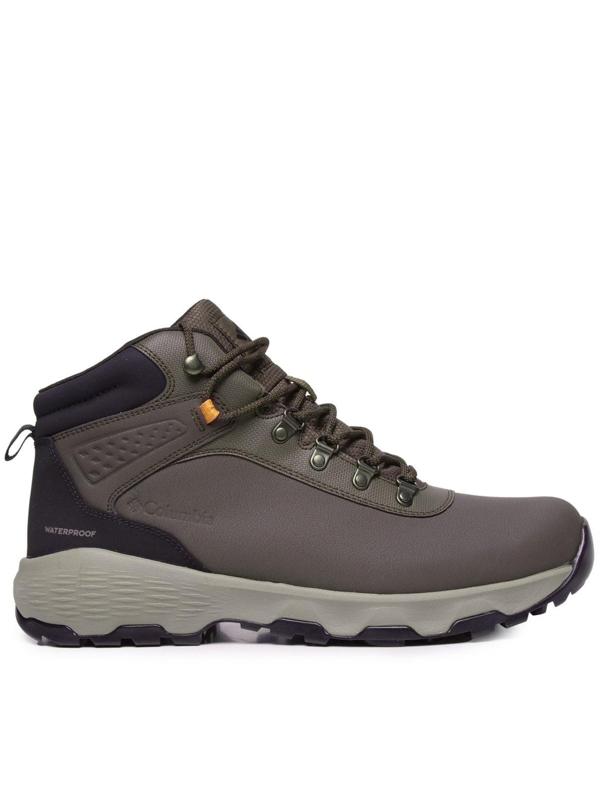 Bota Masculina Cano Médio Newton Wander Ltr - Marrom
