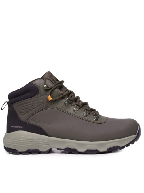 Bota Masculina Cano Médio Newton Wander Ltr - Marrom