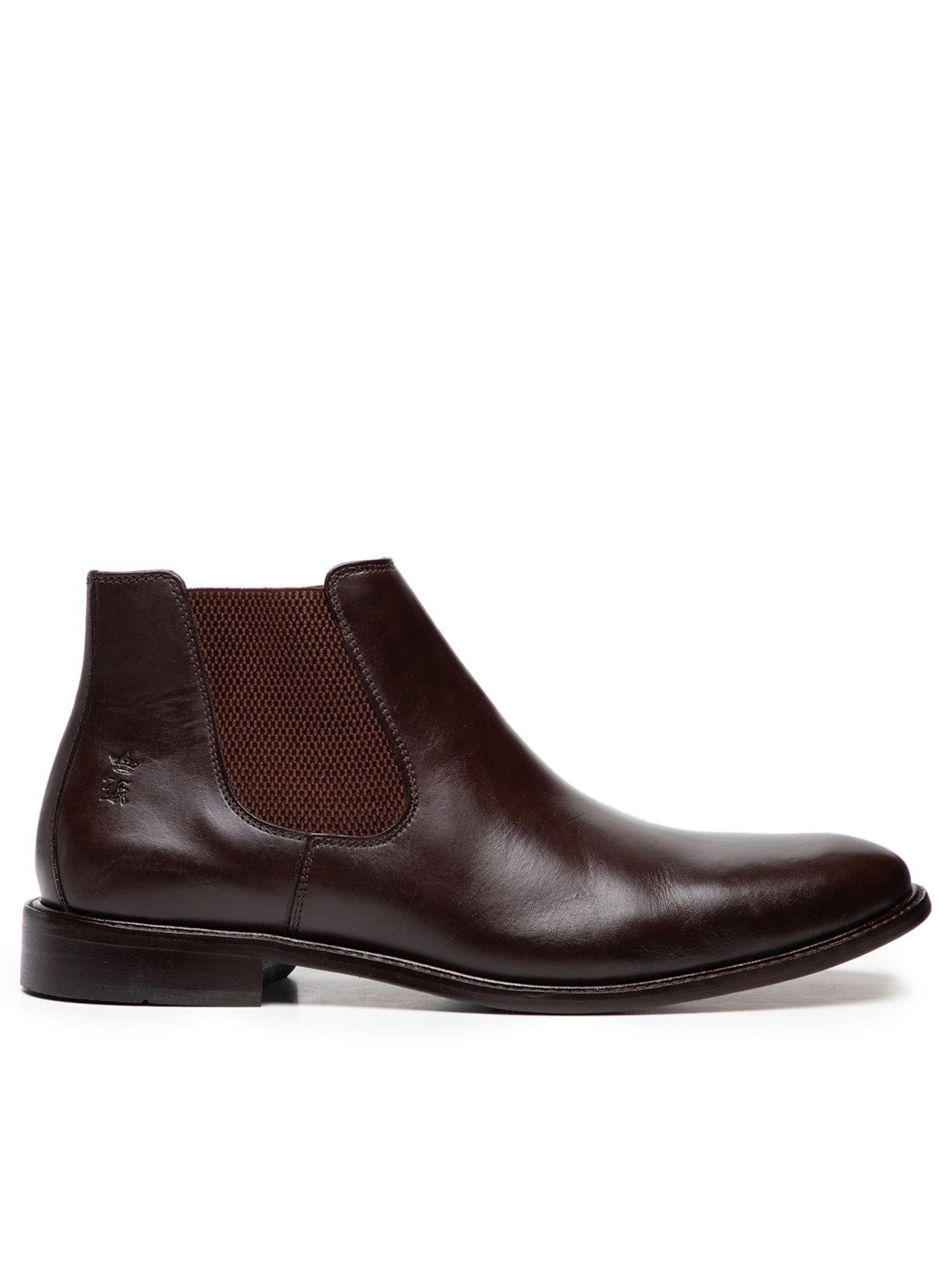 Bota Masculina Chelsea Couro - Marrom