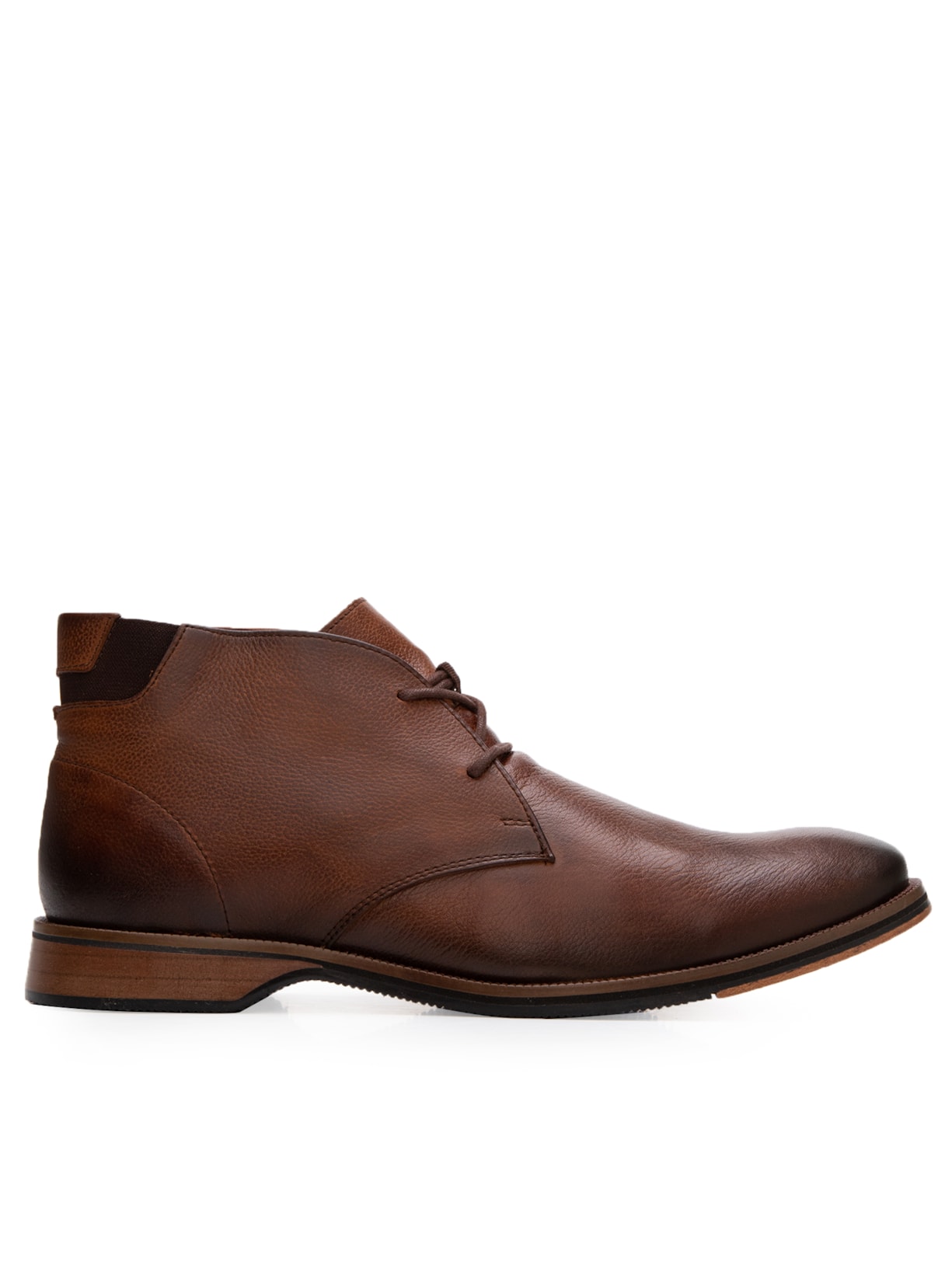 Bota Masculina Couro - Marrom