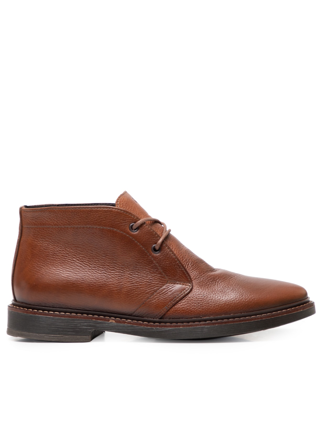 Bota Masculina Couro - Marrom