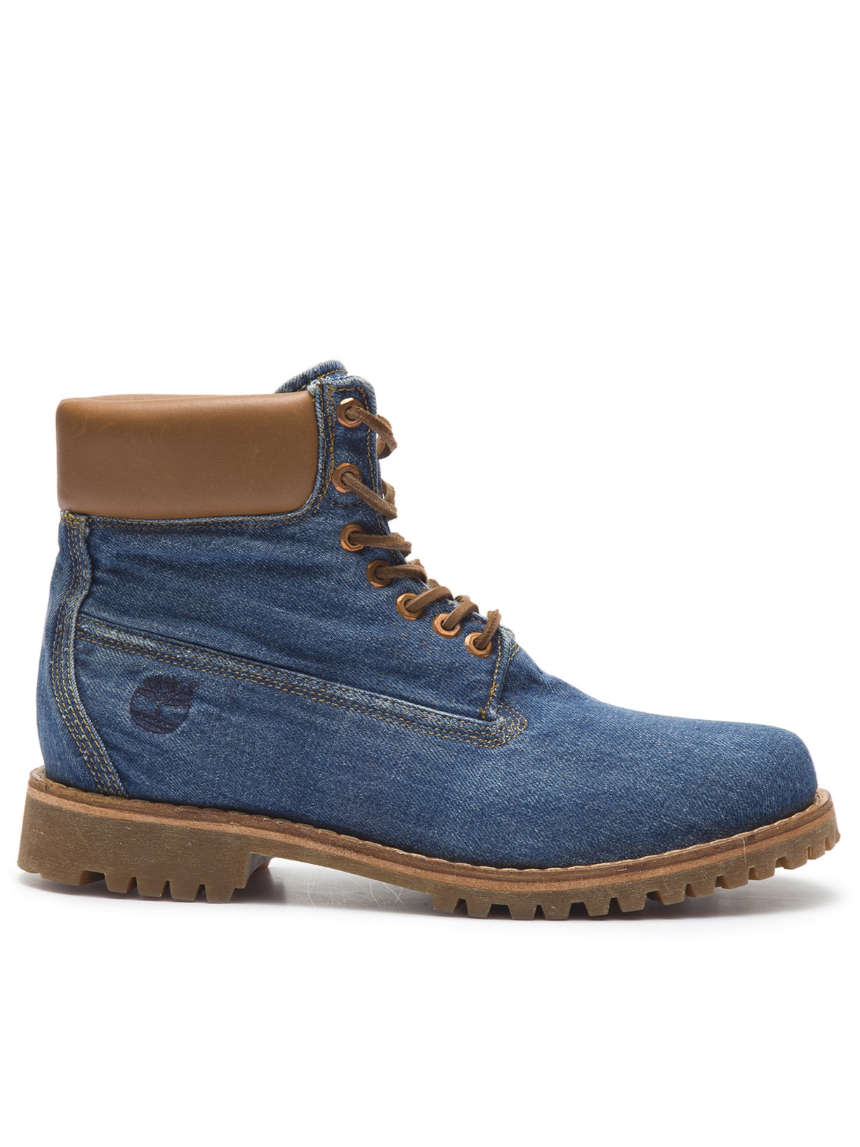 Bota Masculina Heritage 6 In Fabric - Azul