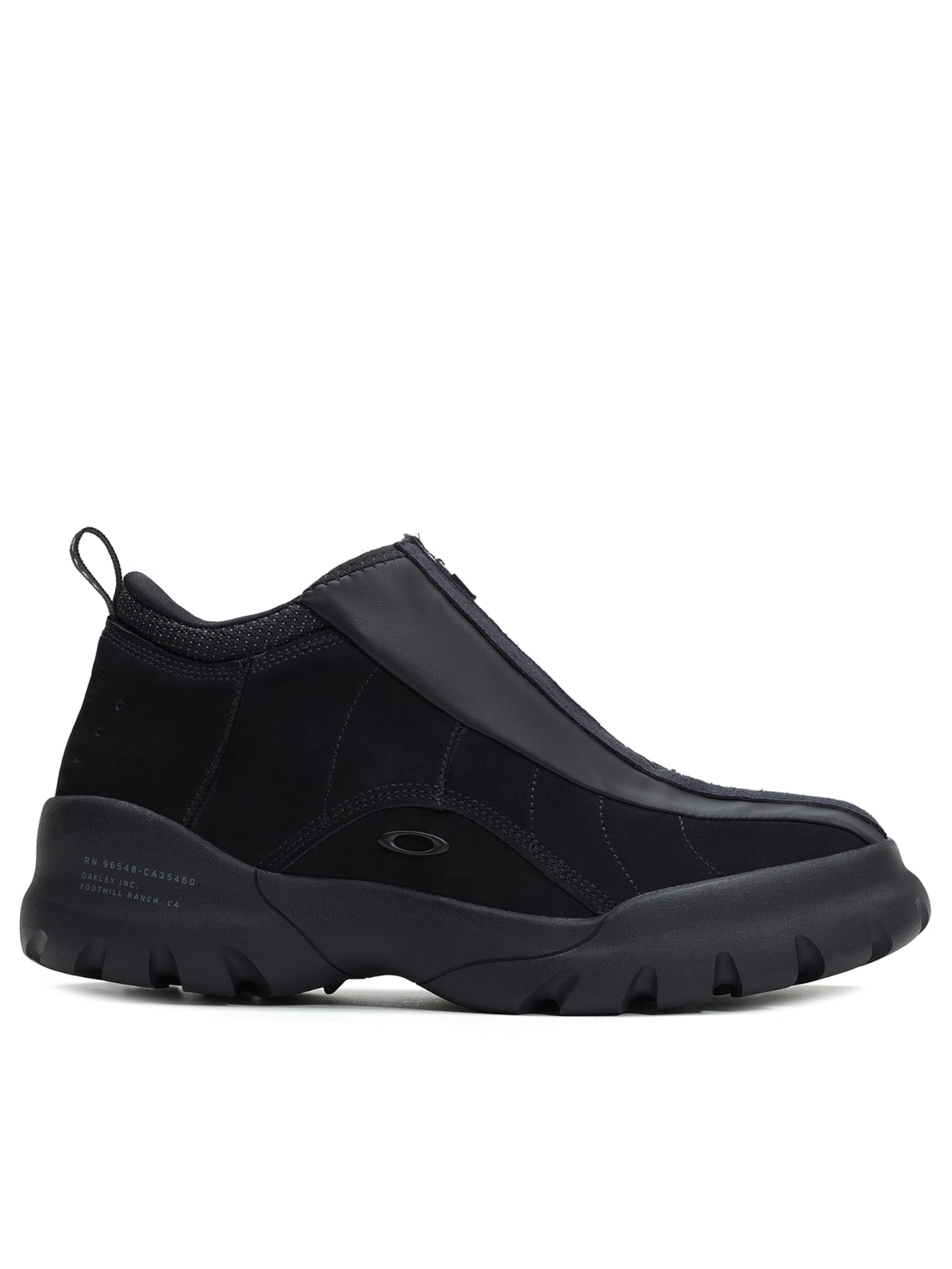Bota Masculina Hoof Zip Preto Piet + Oakley