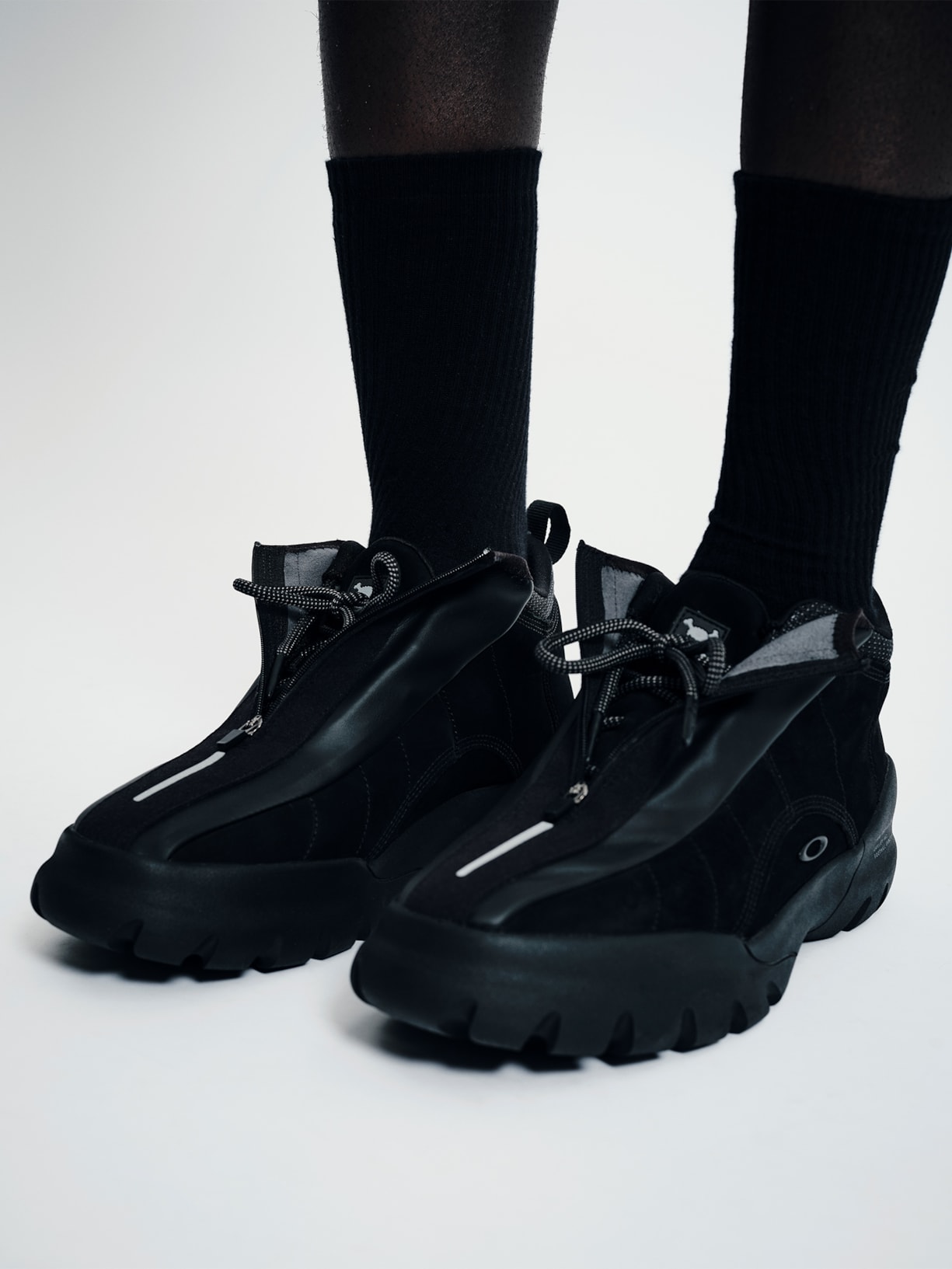 Bota Masculina Hoof Zip Preto Piet + Oakley