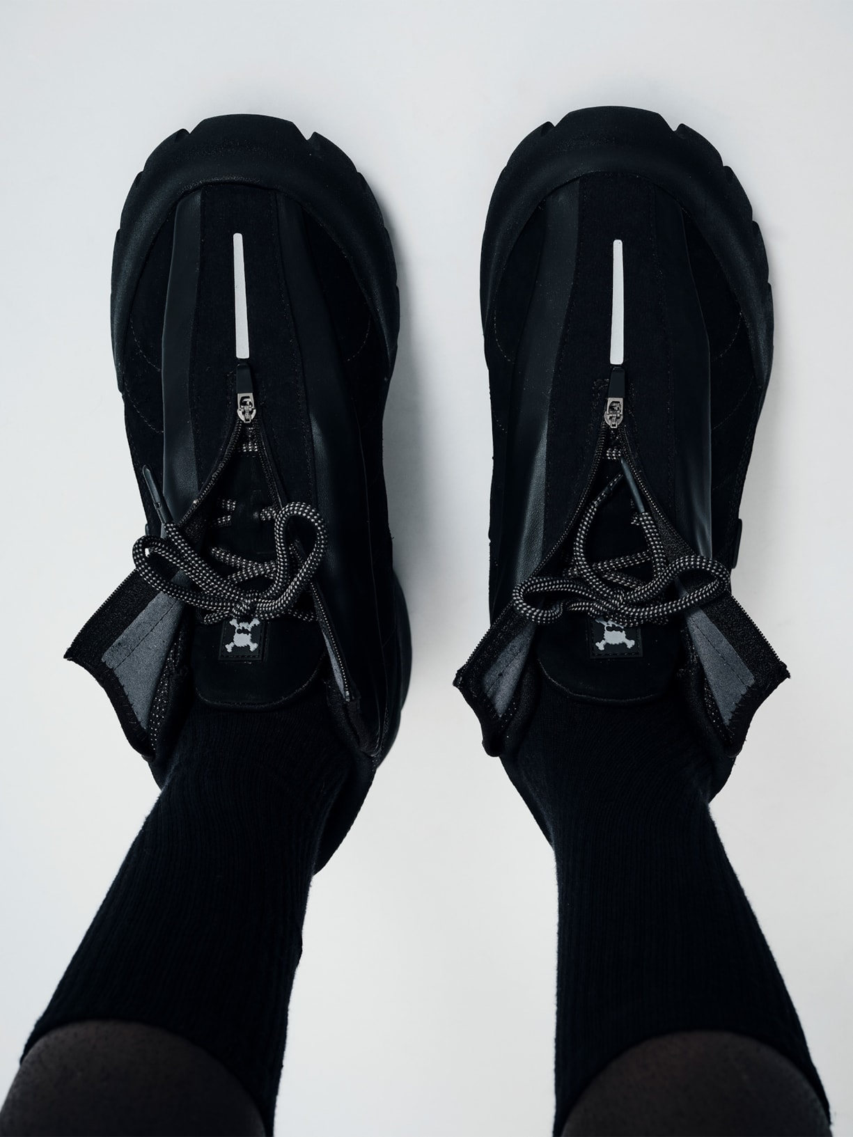 Bota Masculina Hoof Zip Preto Piet + Oakley