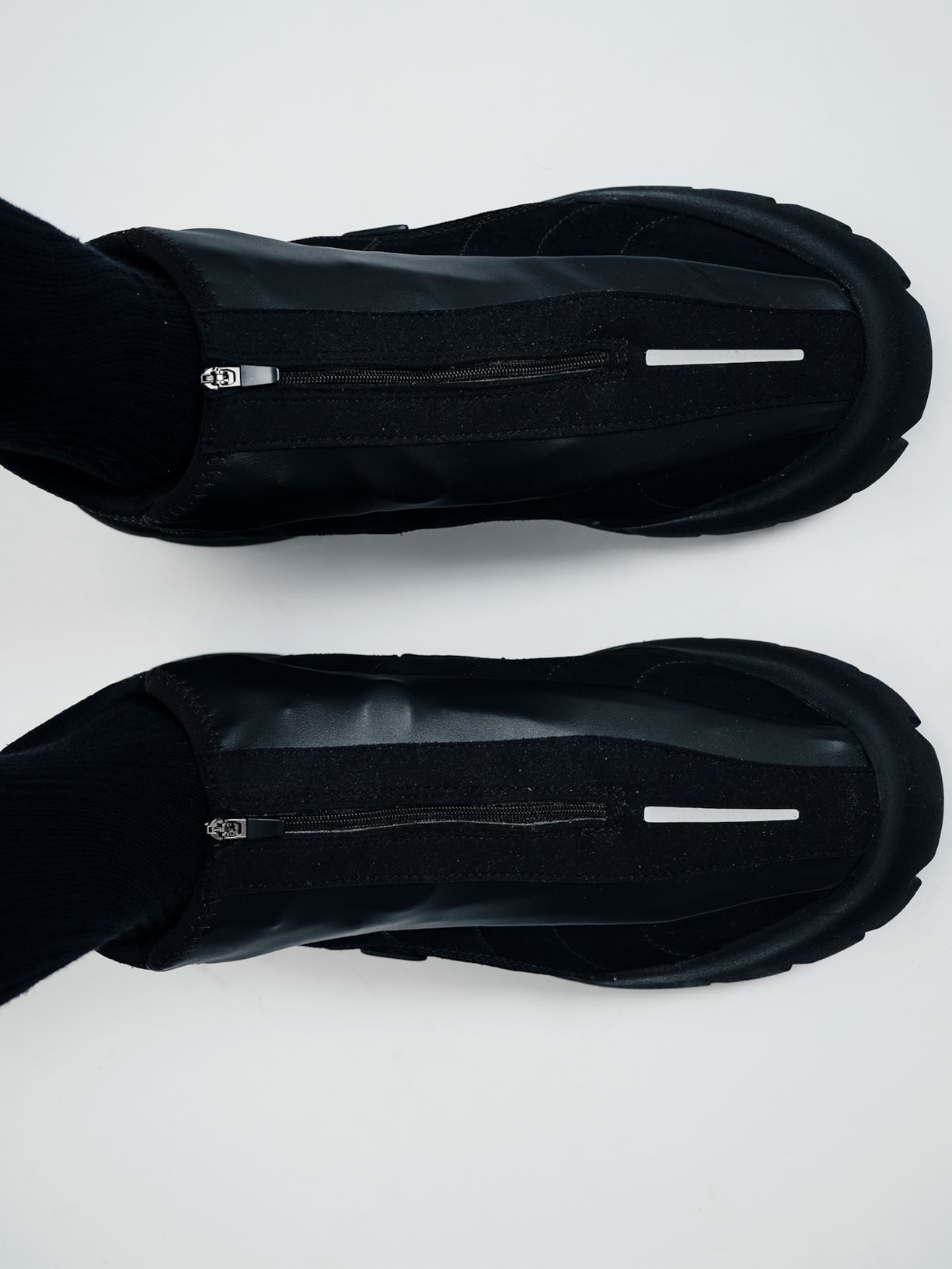 Bota Masculina Hoof Zip Preto Piet + Oakley