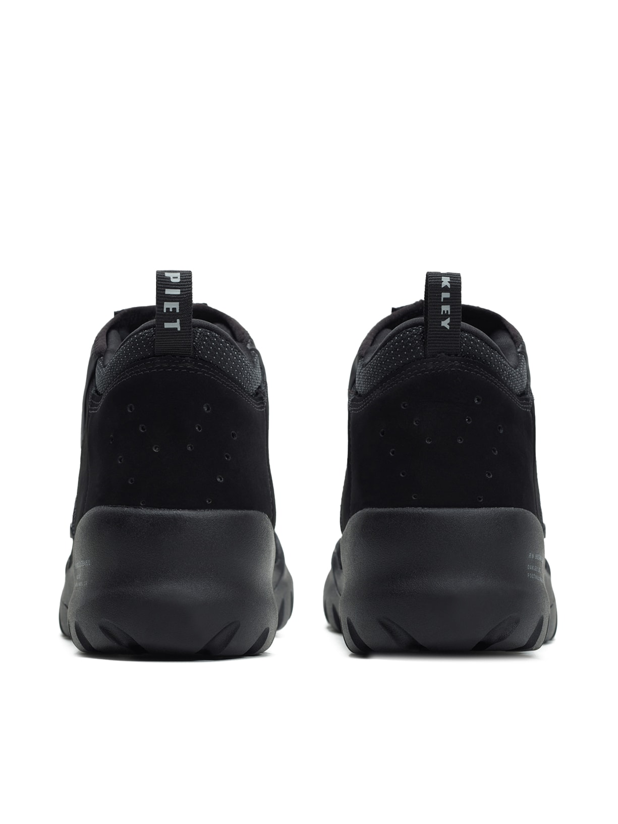 Bota Masculina Hoof Zip Preto Piet + Oakley