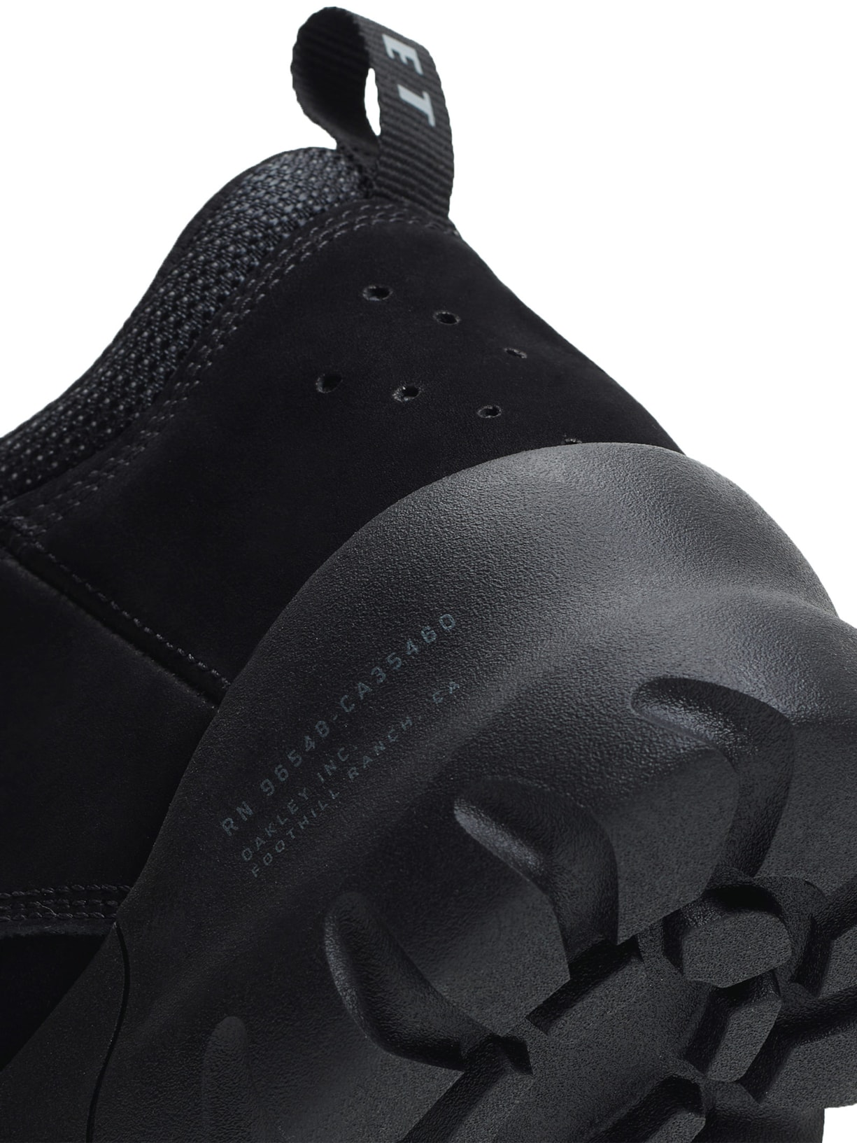 Bota Masculina Hoof Zip Preto Piet + Oakley