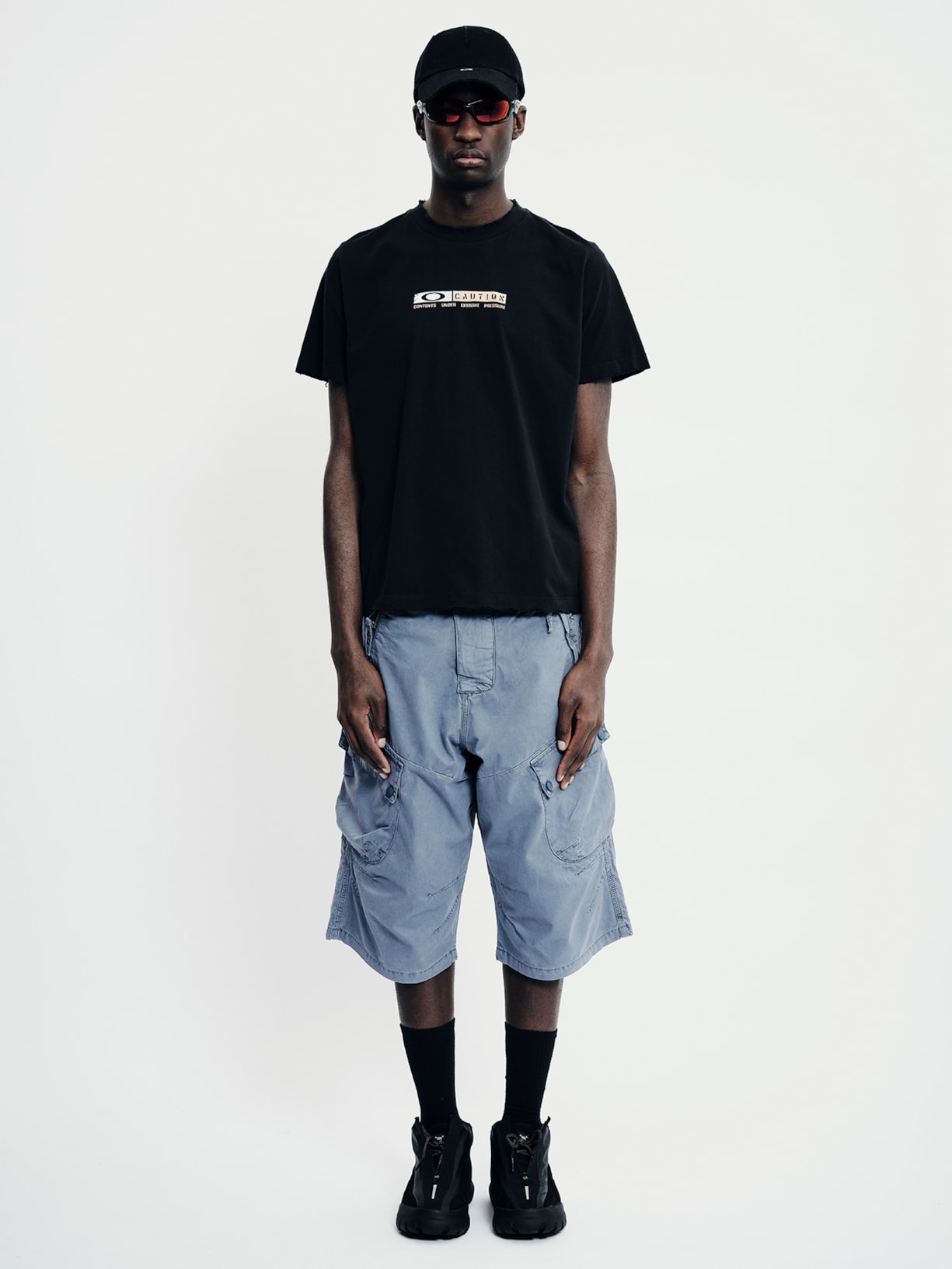 Bota Masculina Hoof Zip Preto Piet + Oakley