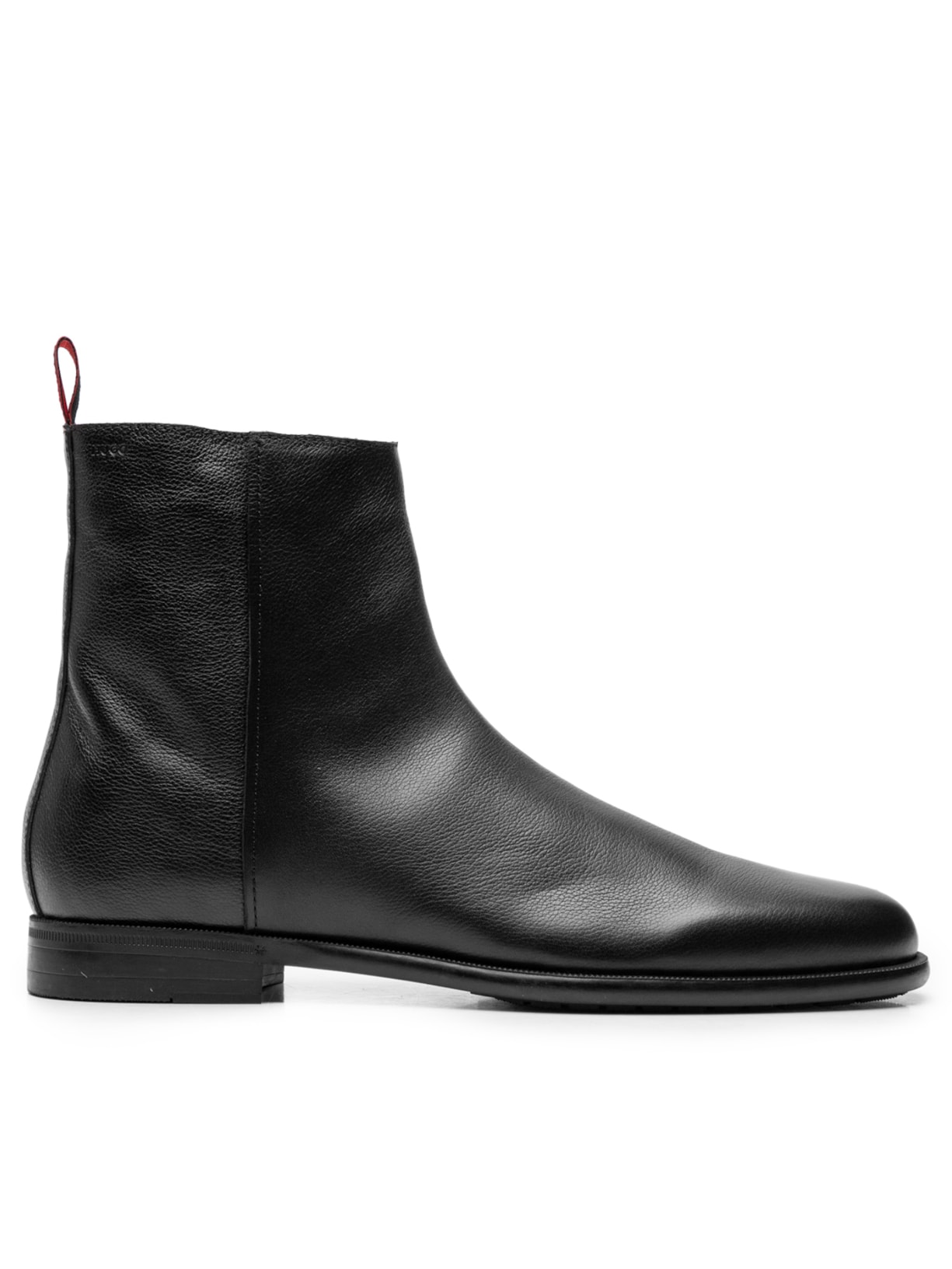 Bota Masculina Kyron Zipb Grf A - Preto