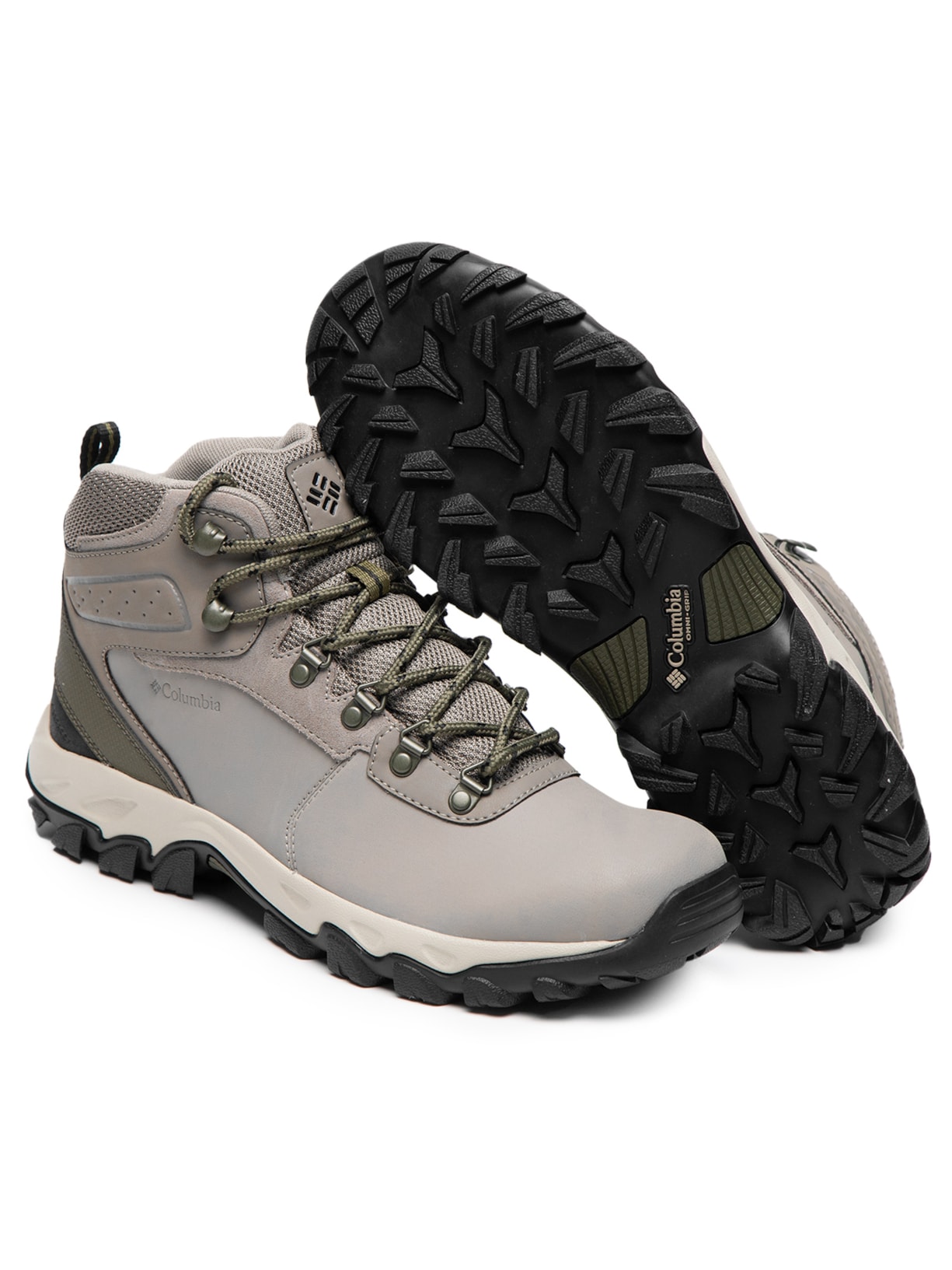Bota Masculina Newton Ridge Plus II Waterproof Cinza Columbia
