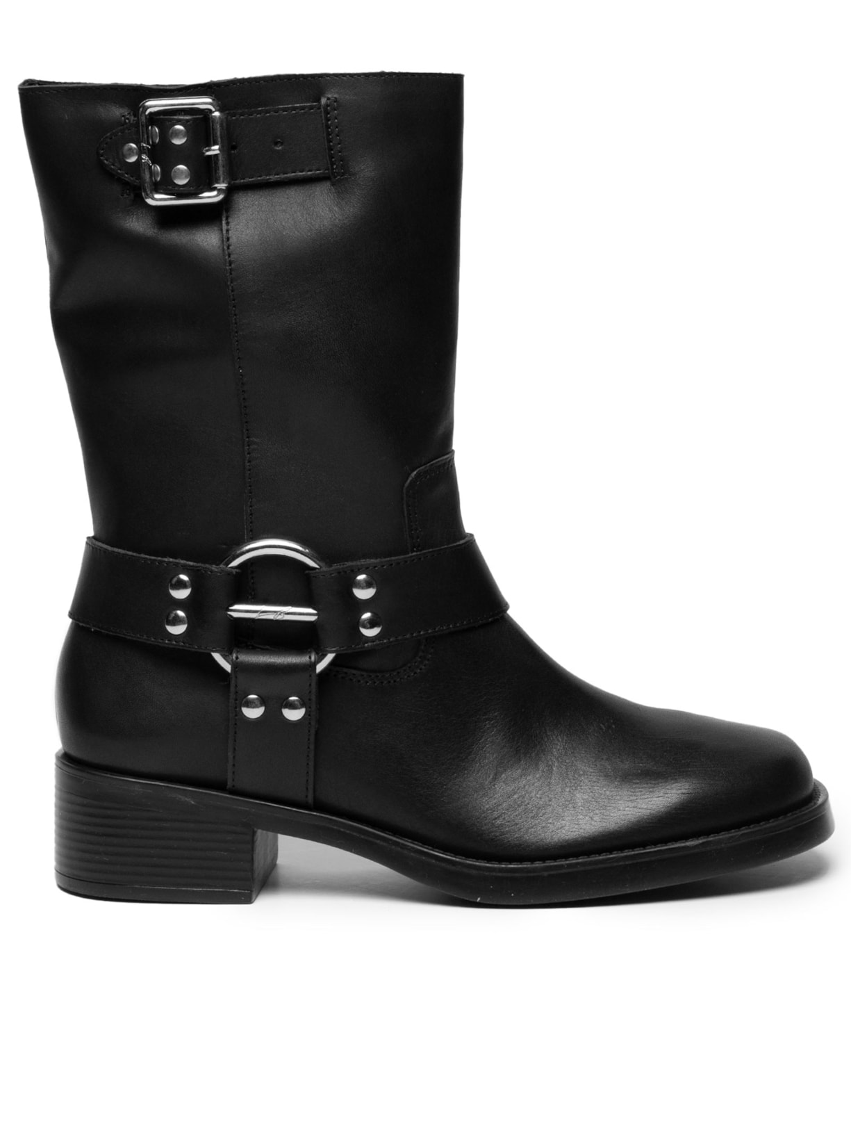 Bota Mogno Feminina Preto Luiza Barcelos