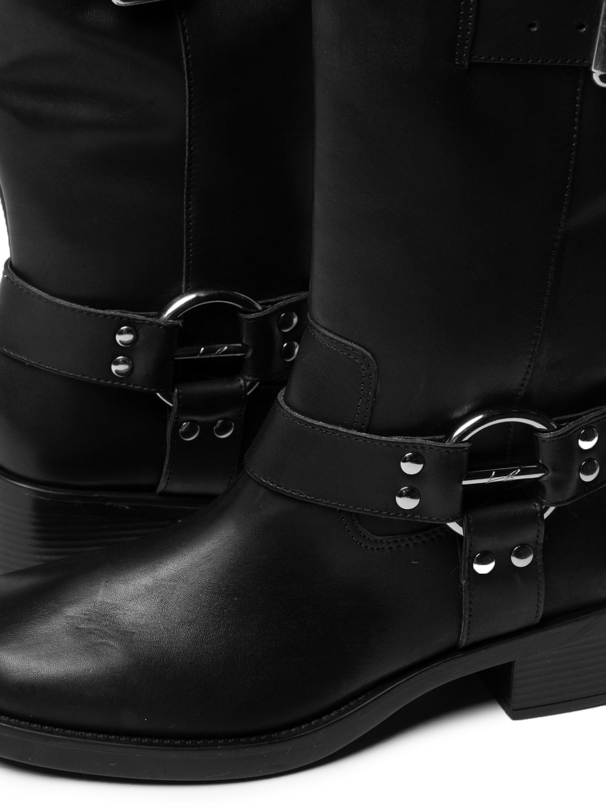 Bota Mogno Feminina Preto Luiza Barcelos