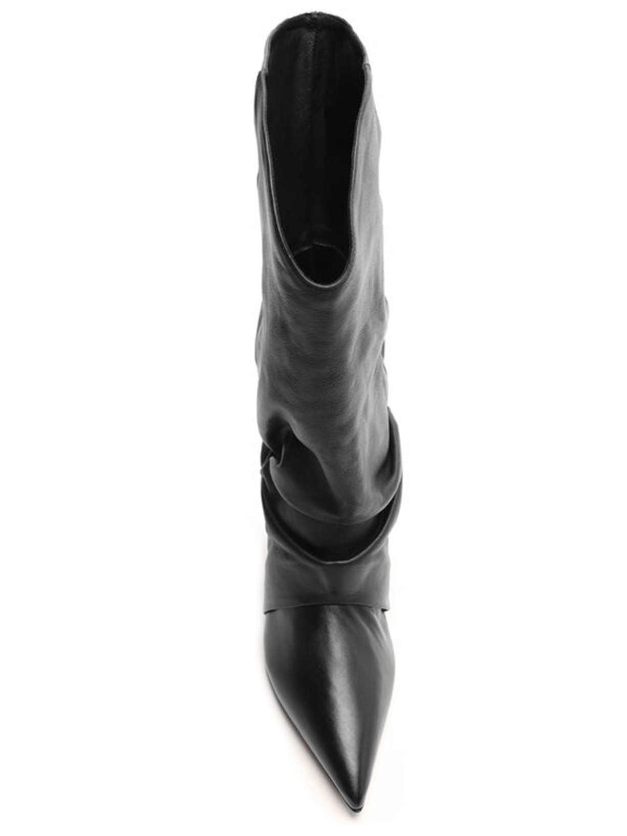 Bota Preta Bota Onça Arezzo Bota Nylon Cano Curto Estofada Hanna