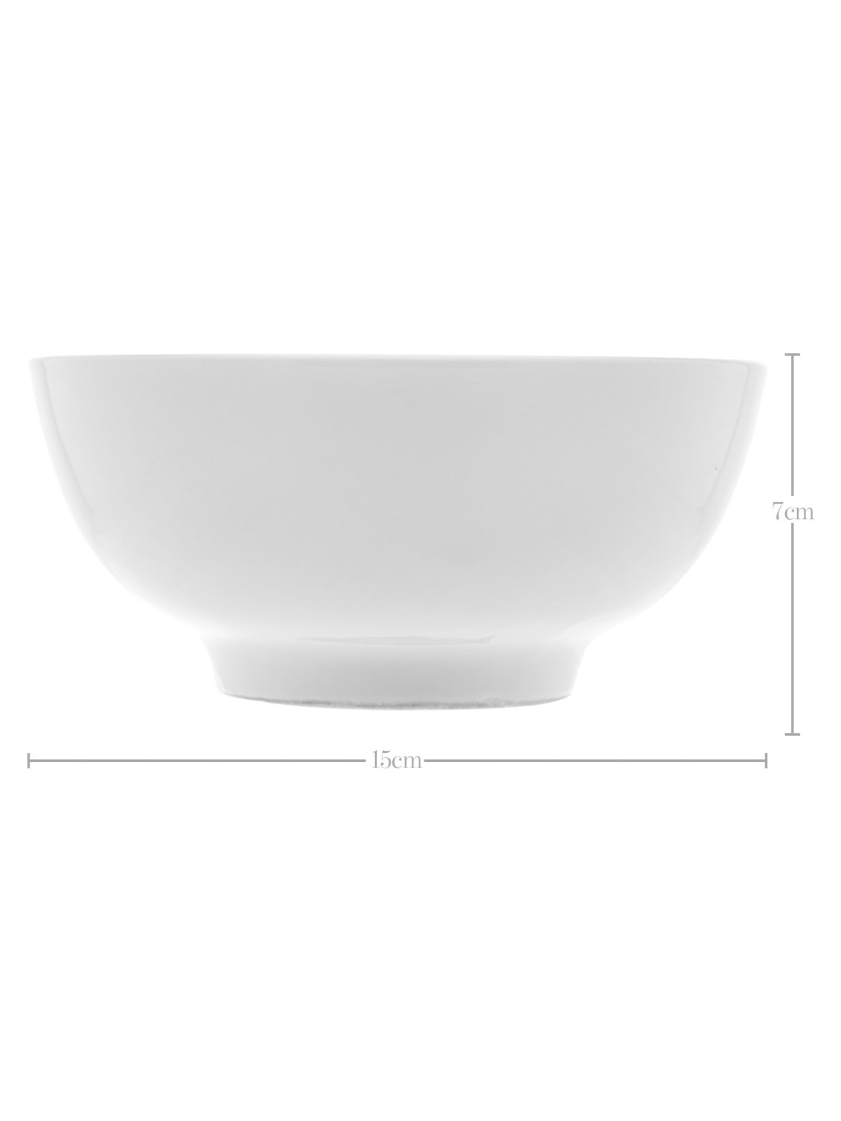 Bowl Blanco M Em Porcelana Branco '2Home