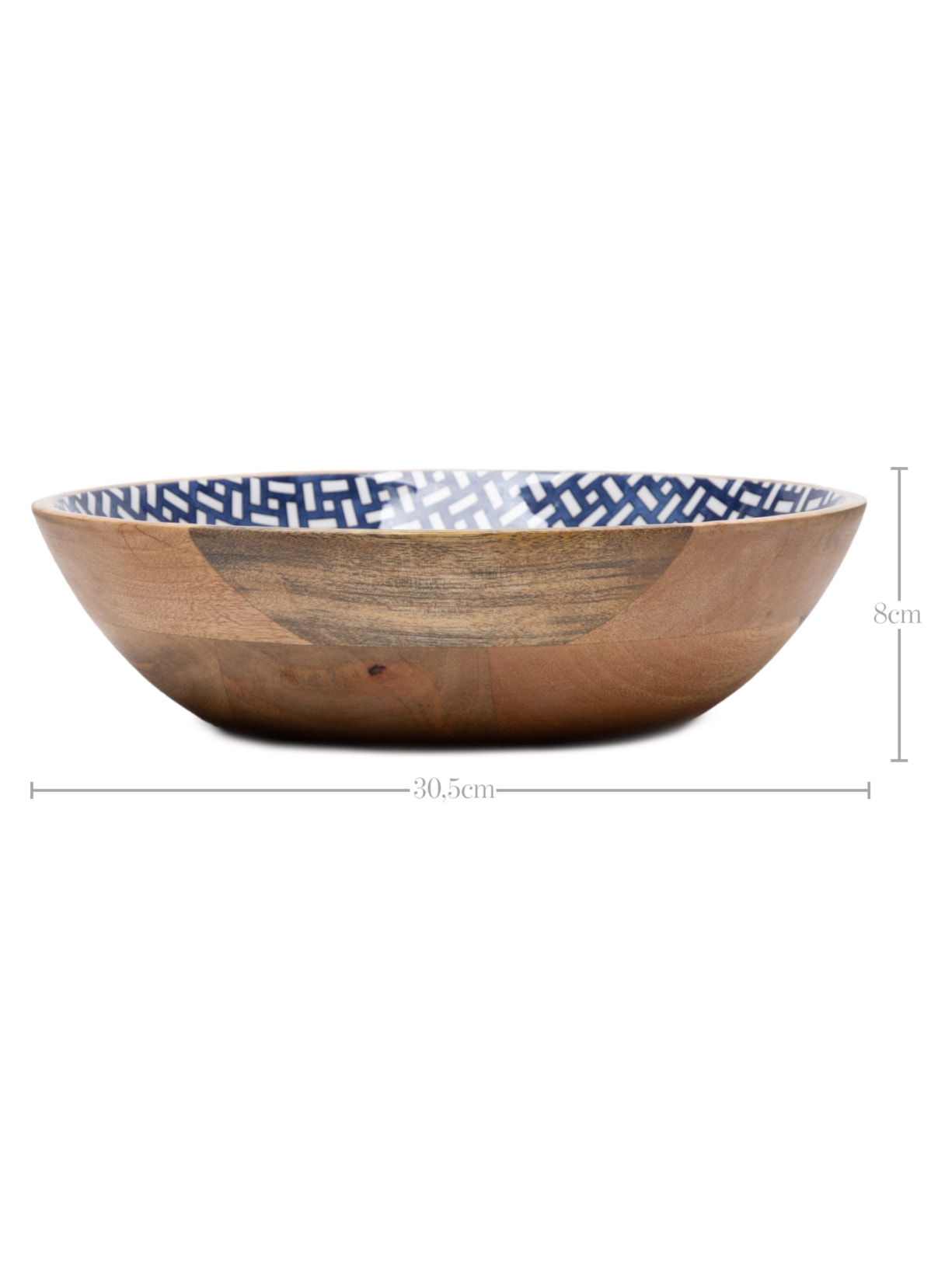 Bowl G Art Deco Azul Le Lis Casa