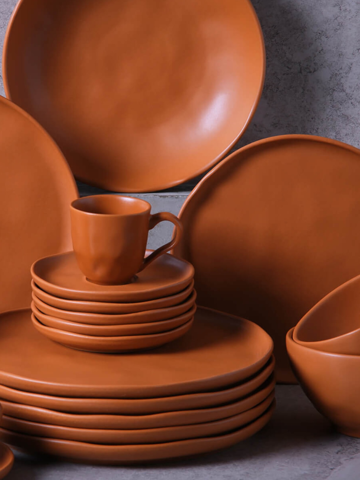 Bowl Orgânico Terrakotta Laranja Porto Brasil