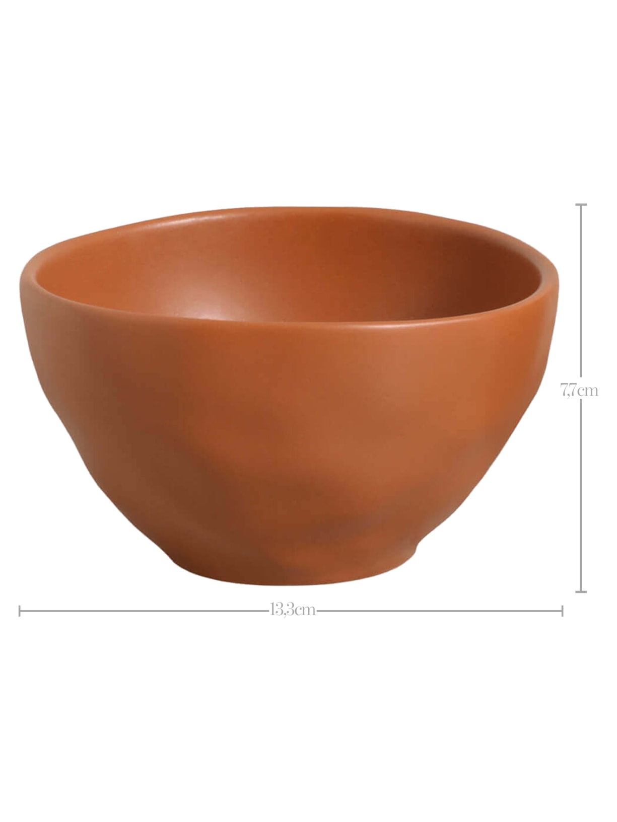 Bowl Orgânico Terrakotta Laranja Porto Brasil