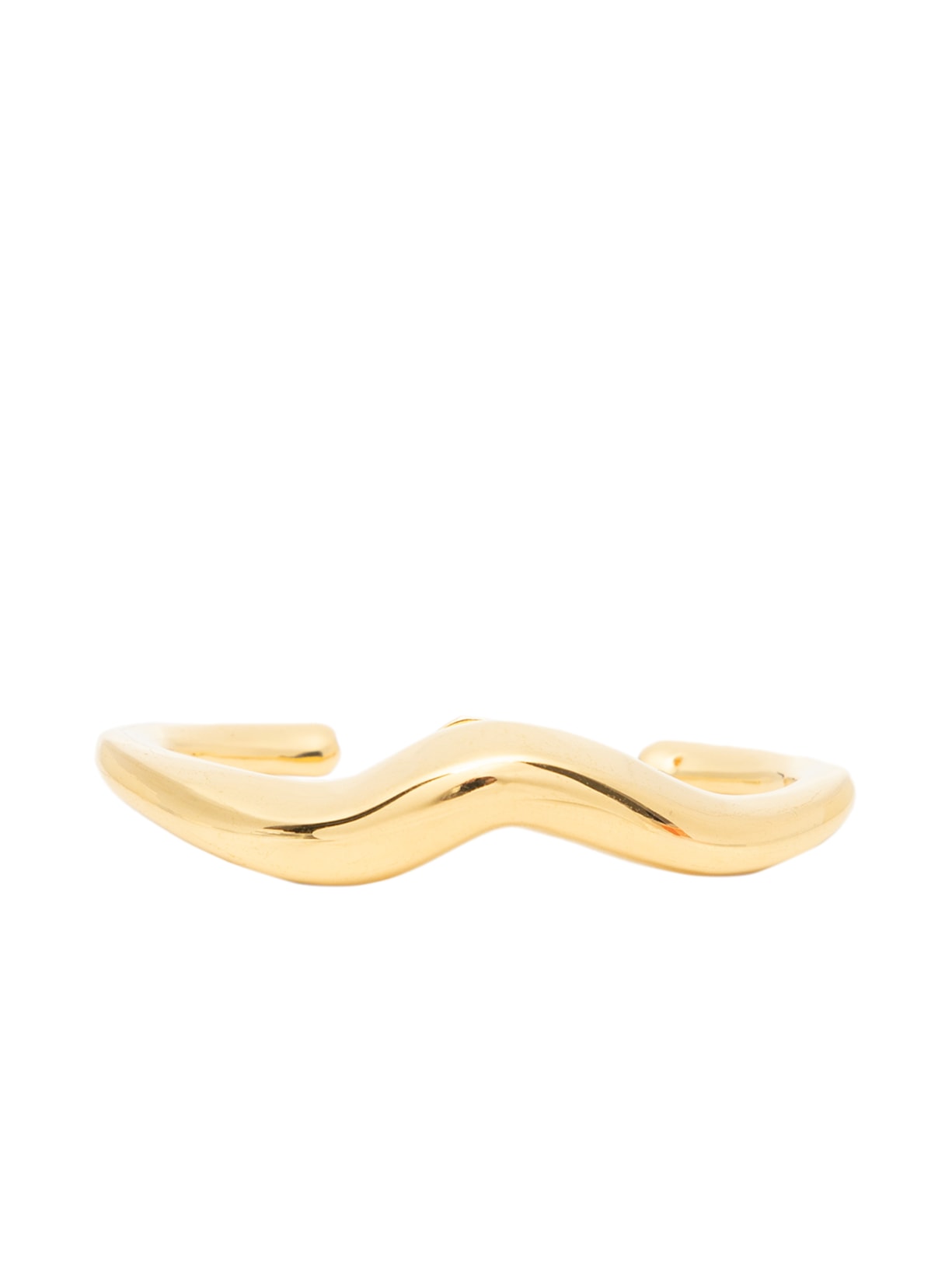 Bracelete Feminino Aberto Disforme Fino Wild Met - Dourado