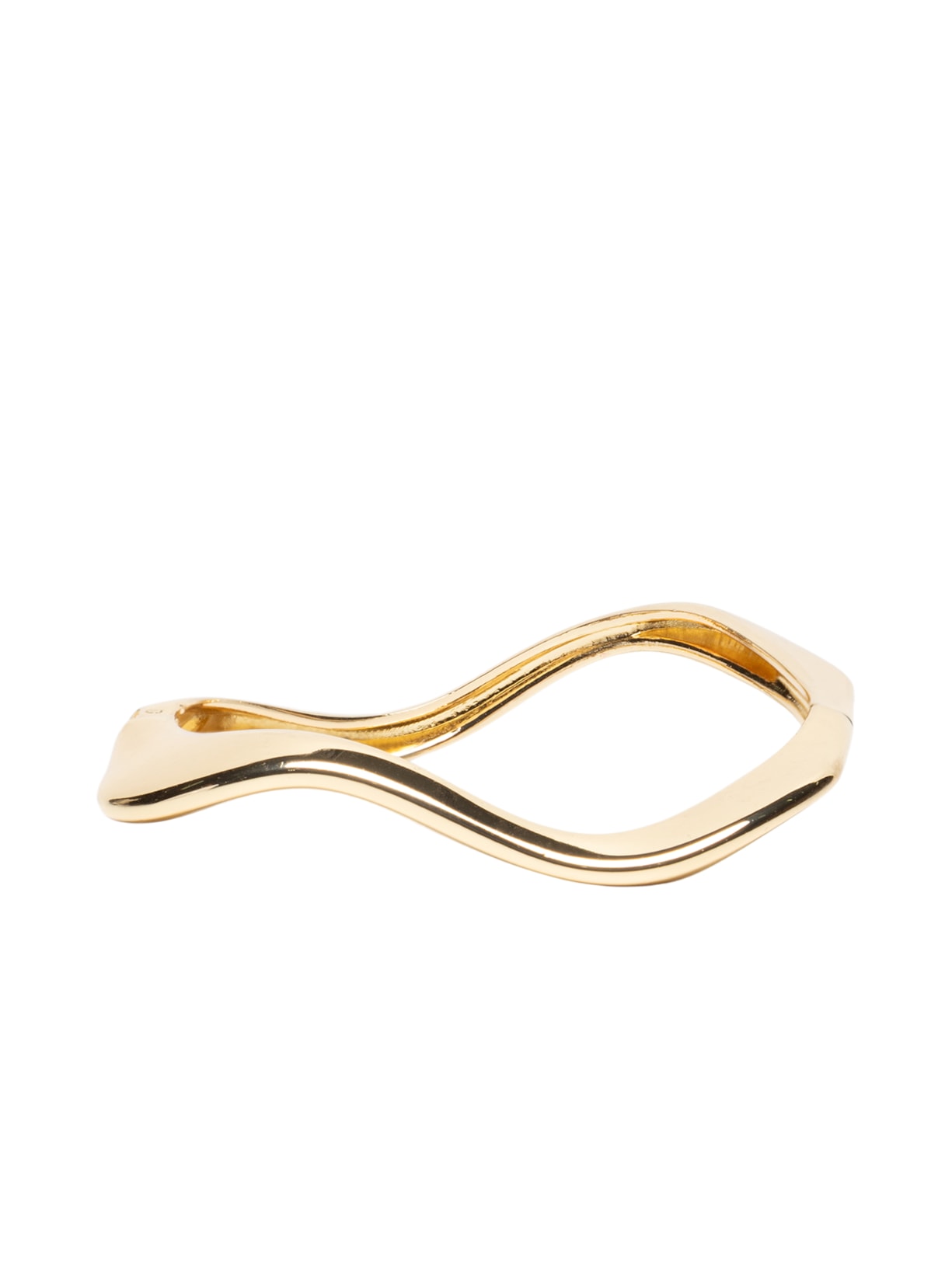 Bracelete Feminino Abstrato Dourado Basiq