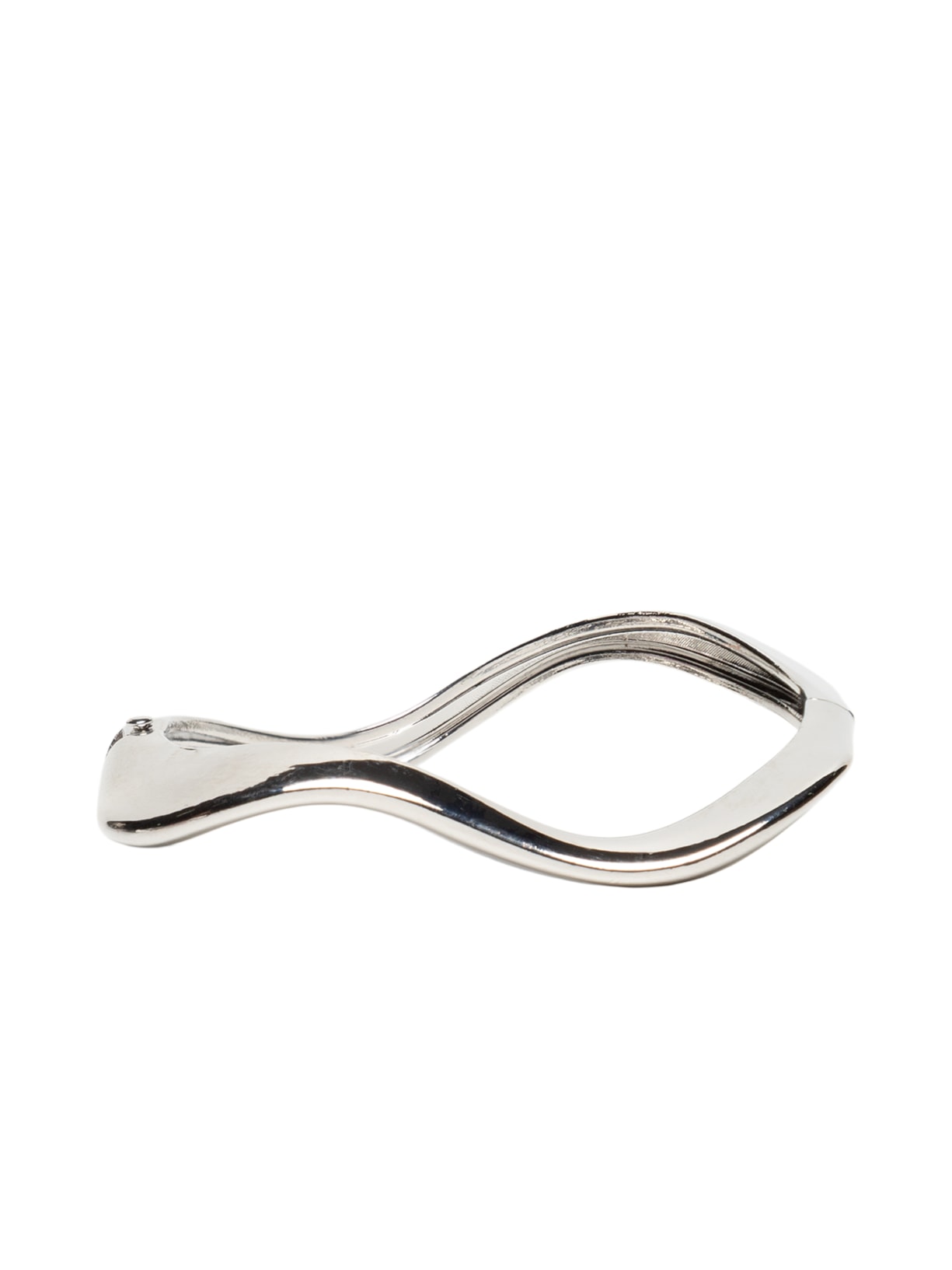 Bracelete Feminino Abstrato - Prateado