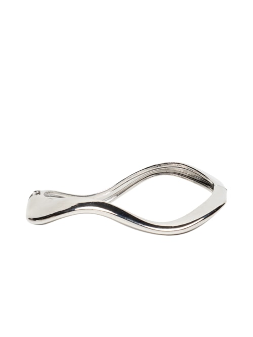 Bracelete Feminino Abstrato - Prateado