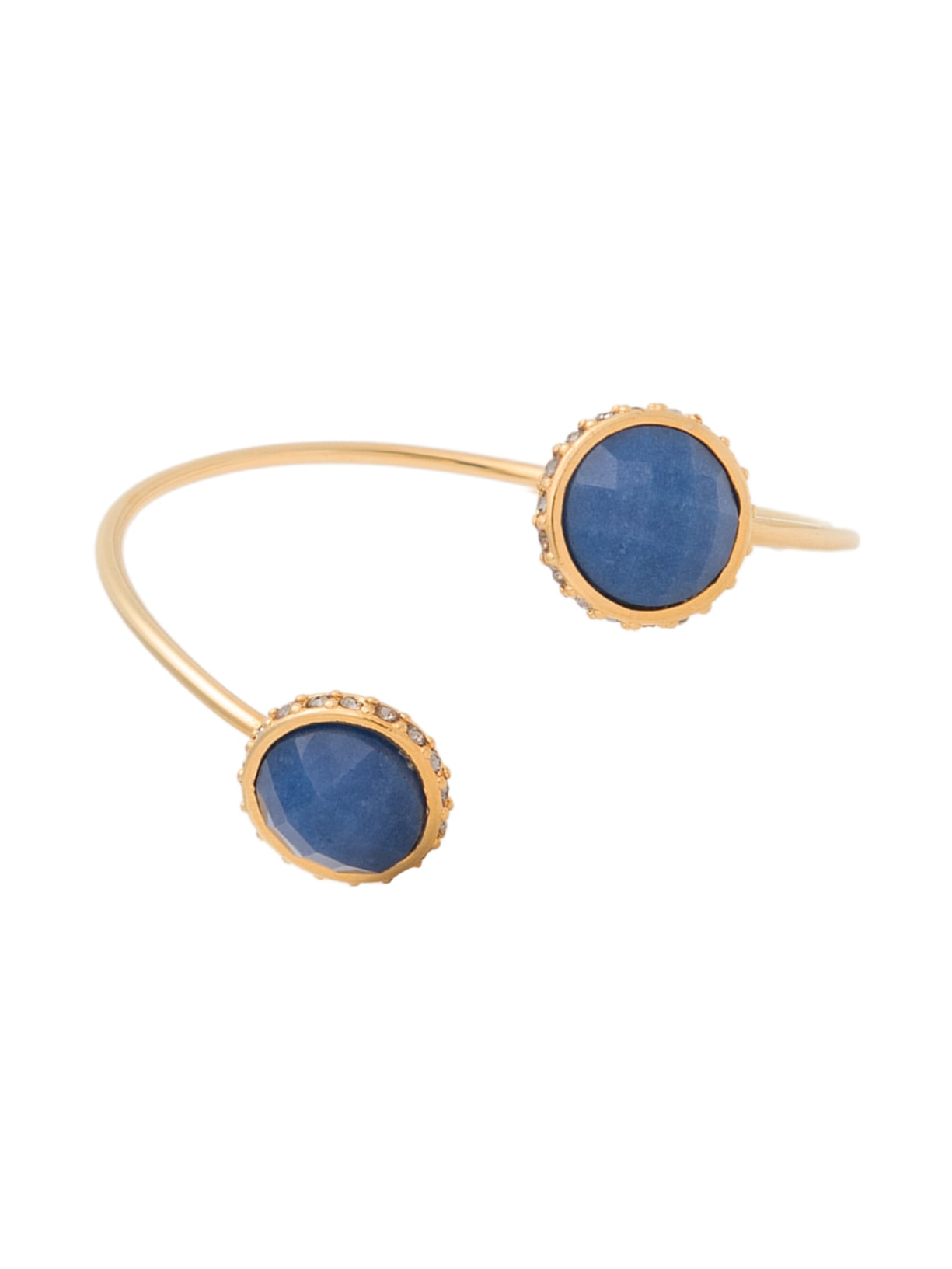 Bracelete Feminino Aro Astro Duplo - Dourado