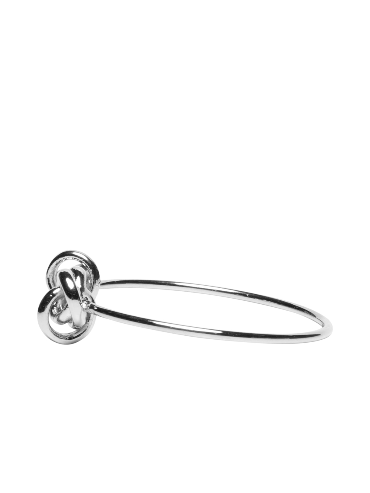 Bracelete Feminino Aro Ficção PP Prateado Nádia Gimenes