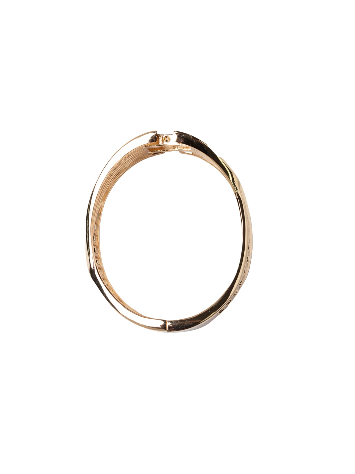 Bracelete Feminino Assimétrico Dourado Basiq