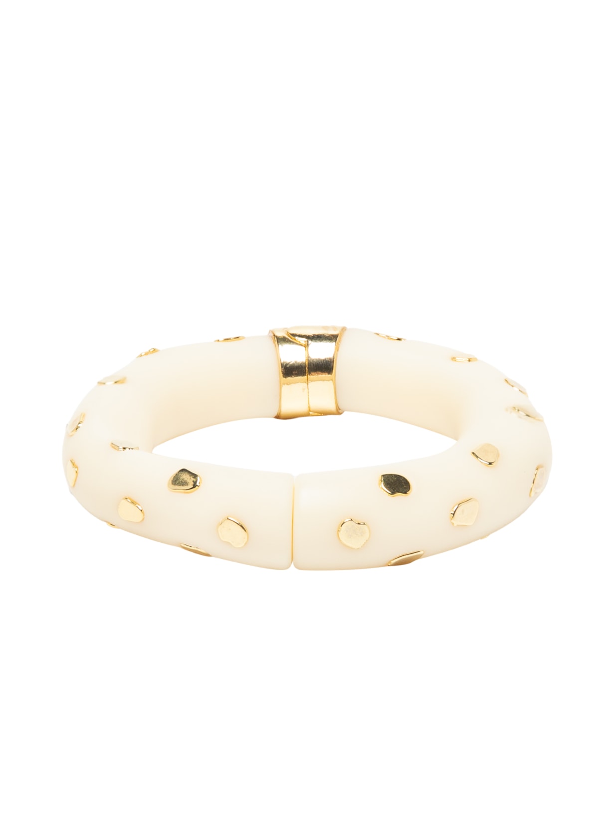 Bracelete Feminino De Resina Small Spot - Off White