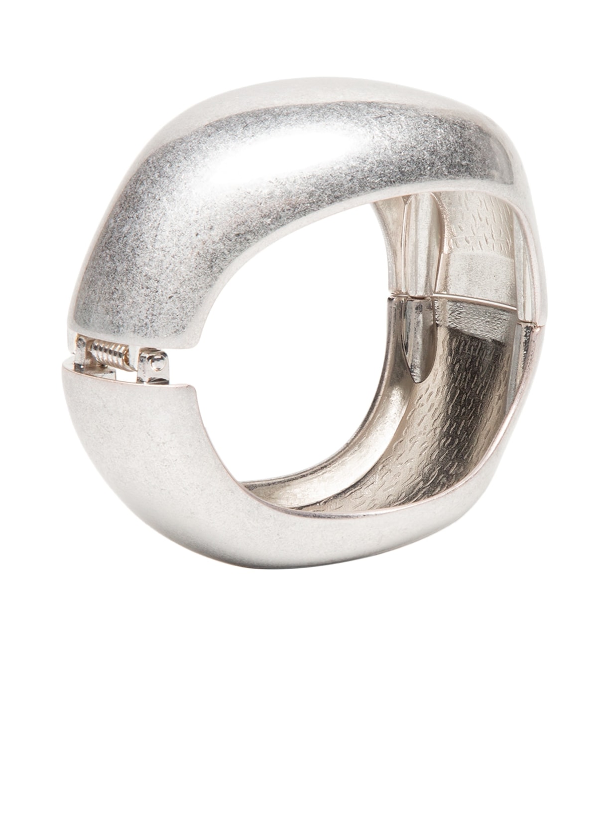 Bracelete Feminino Em Metal Fosco Prateado '2Essential