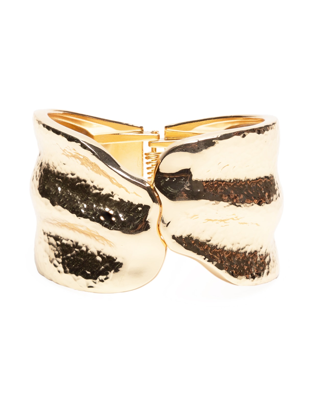 Bracelete Feminino Martelado - Dourado