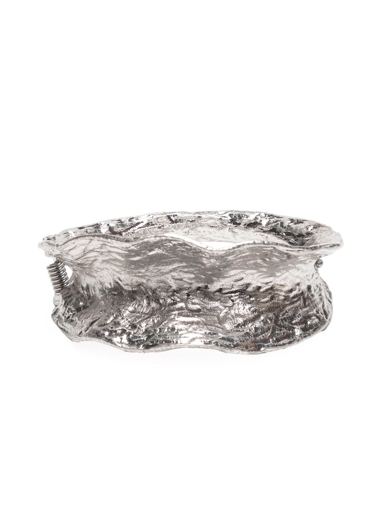 Bracelete Feminino Martelado - Prateado