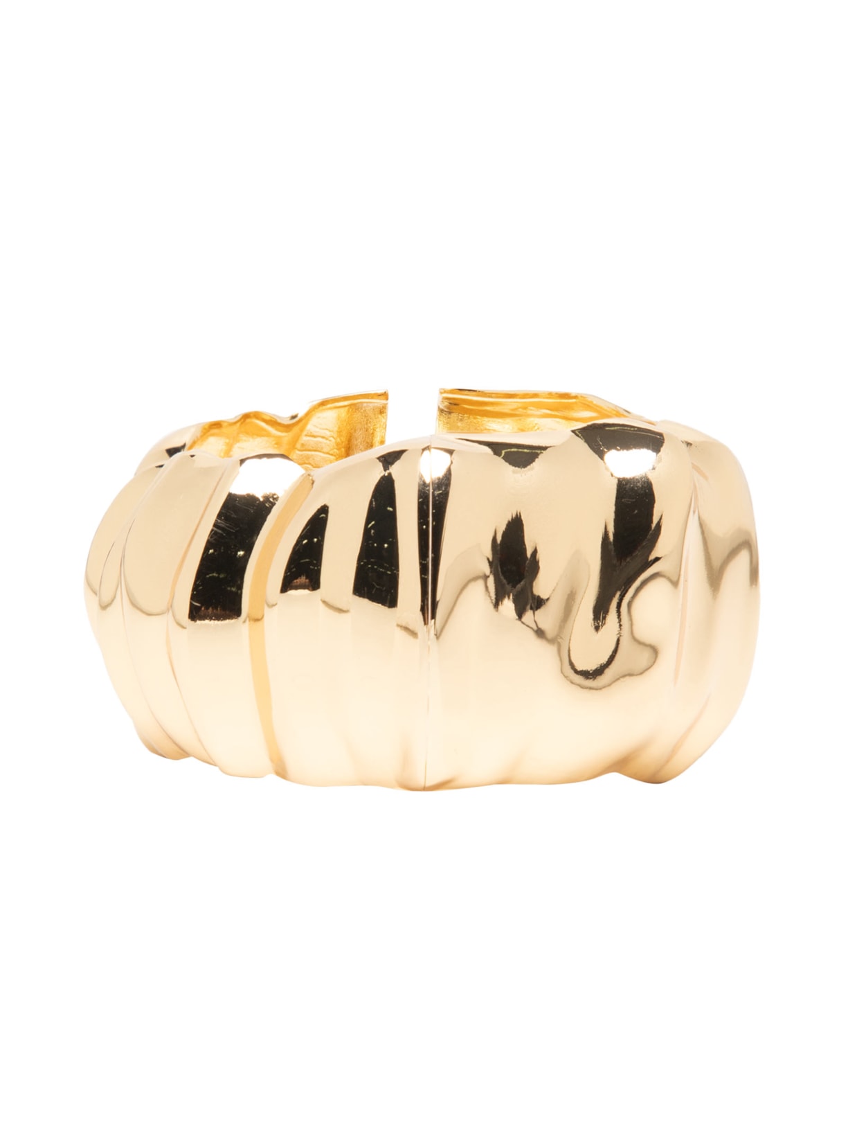 Bracelete Feminino Maxi Irregular - Dourado