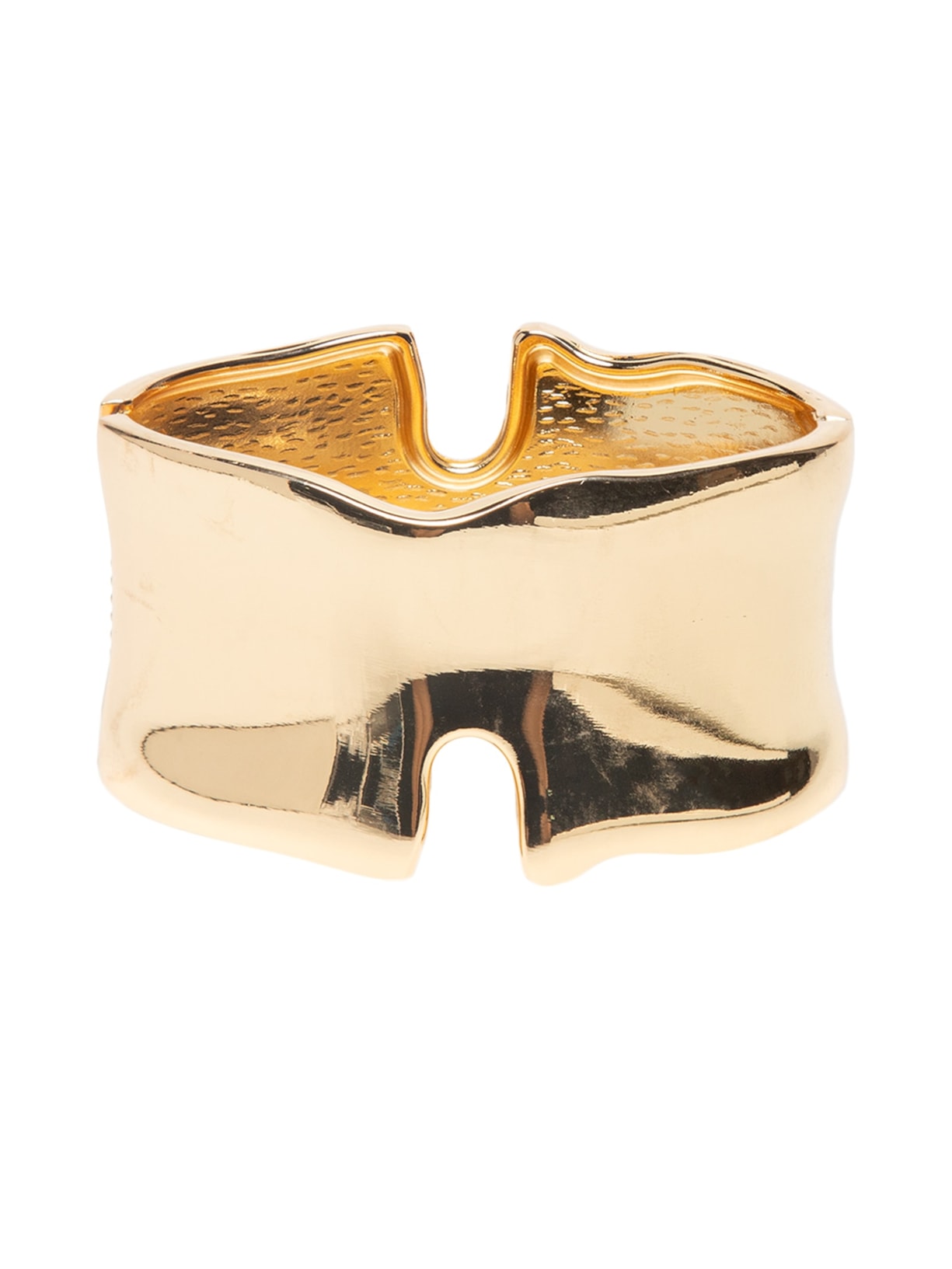 Bracelete Feminino Maxi Orgânico Dourado '2Essential