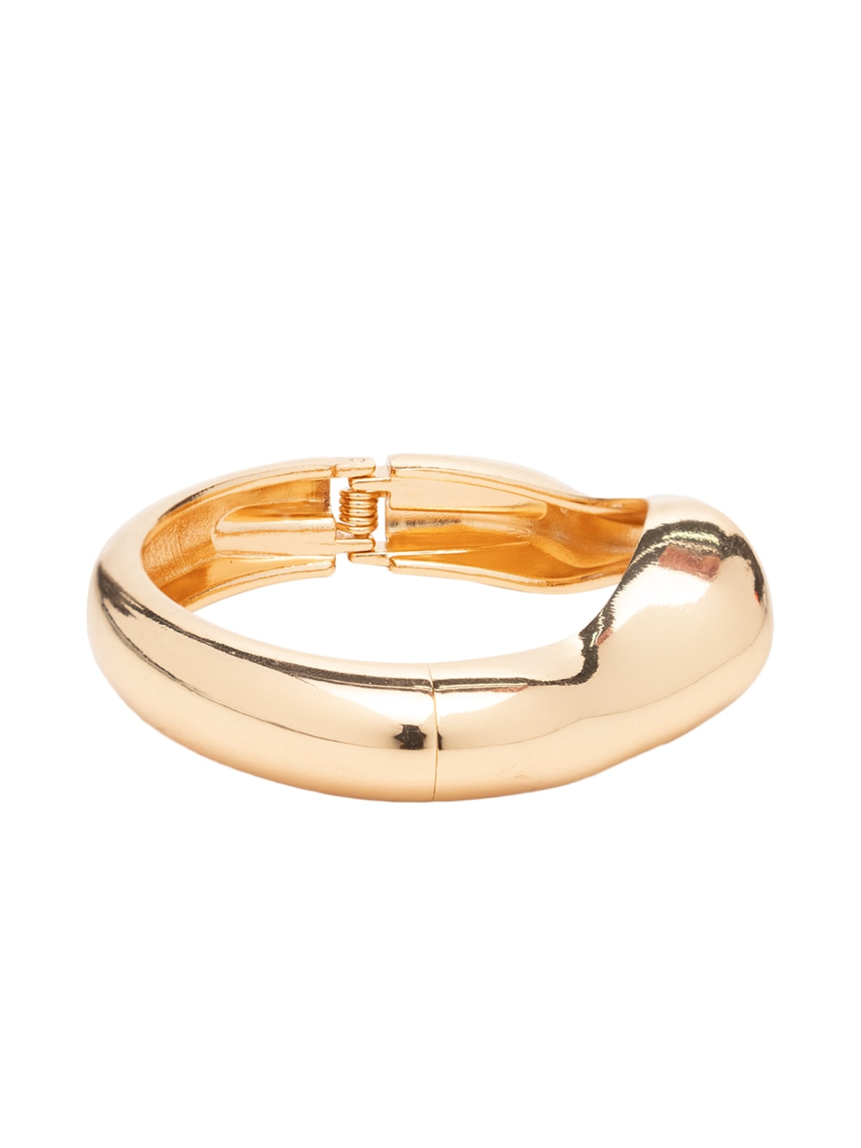 Bracelete Feminino Orgânico - Dourado